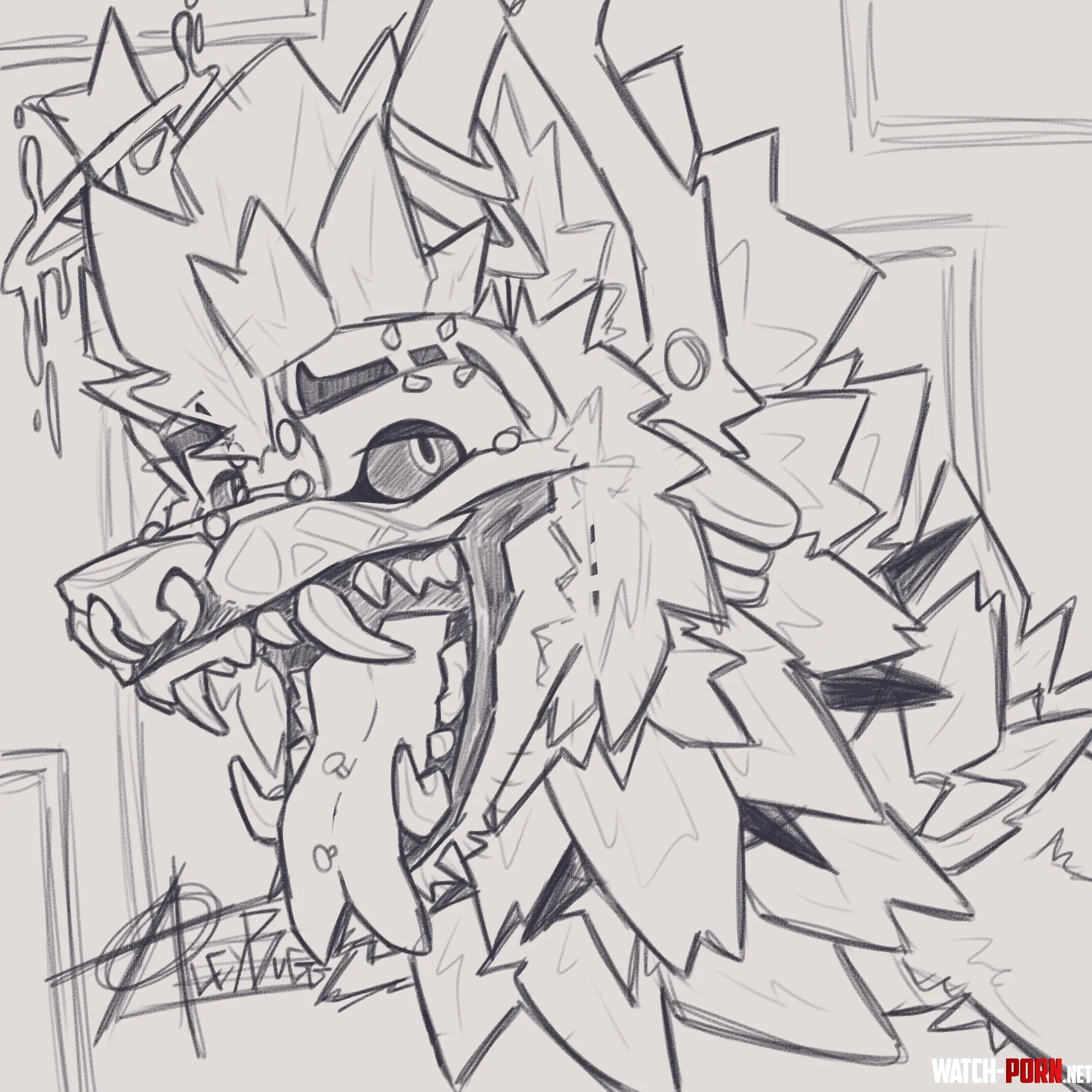 Taking sketchy headshot commissions 3 by alcoholic_bugg420