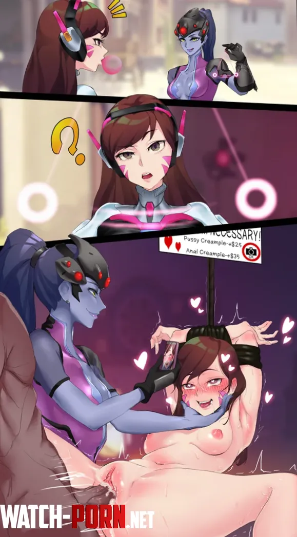 Thats what we do to bad players OverwatchDVA by thespindler