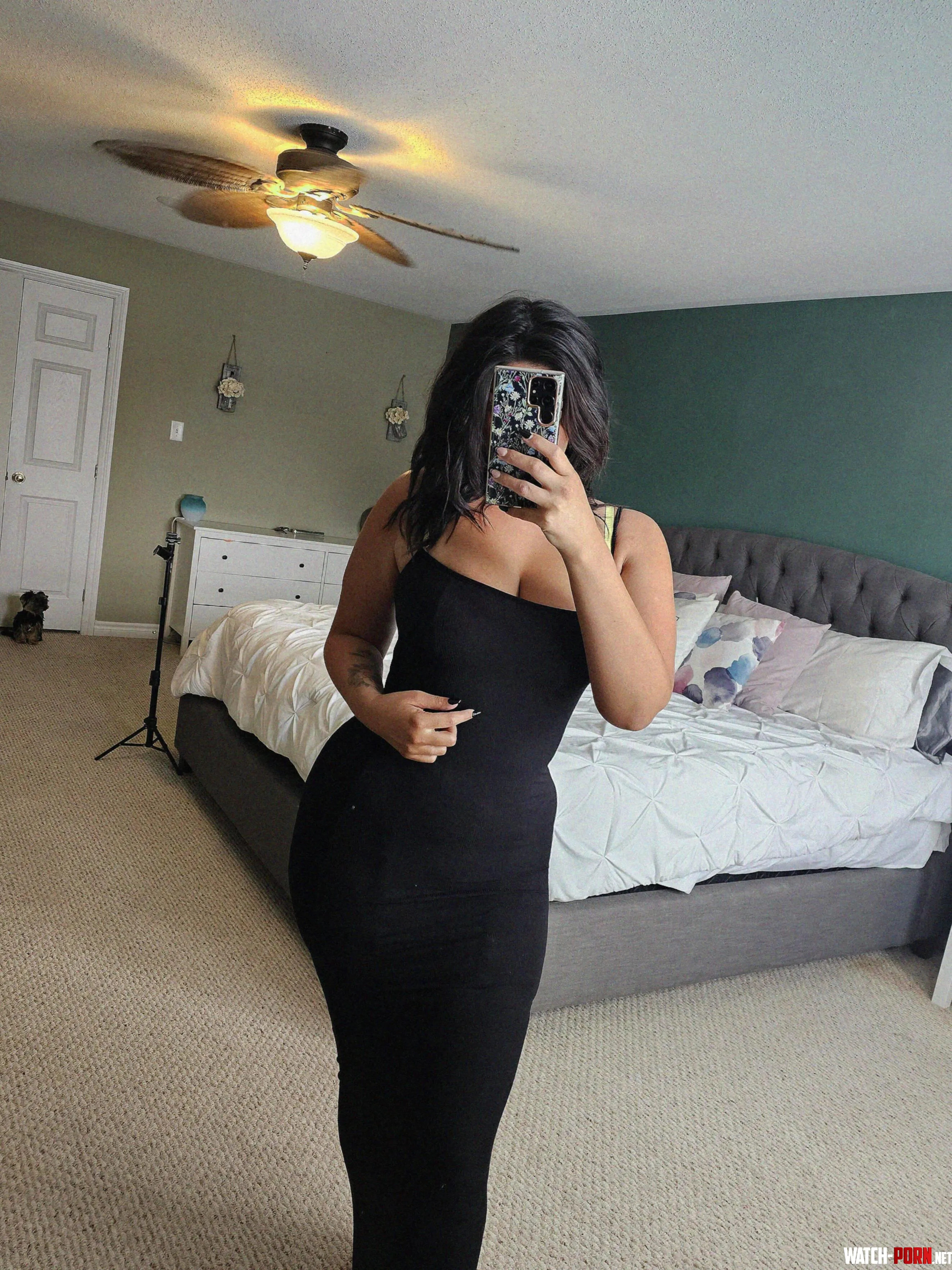 I cant hide my curves with this tight dress by AdulterousAffair