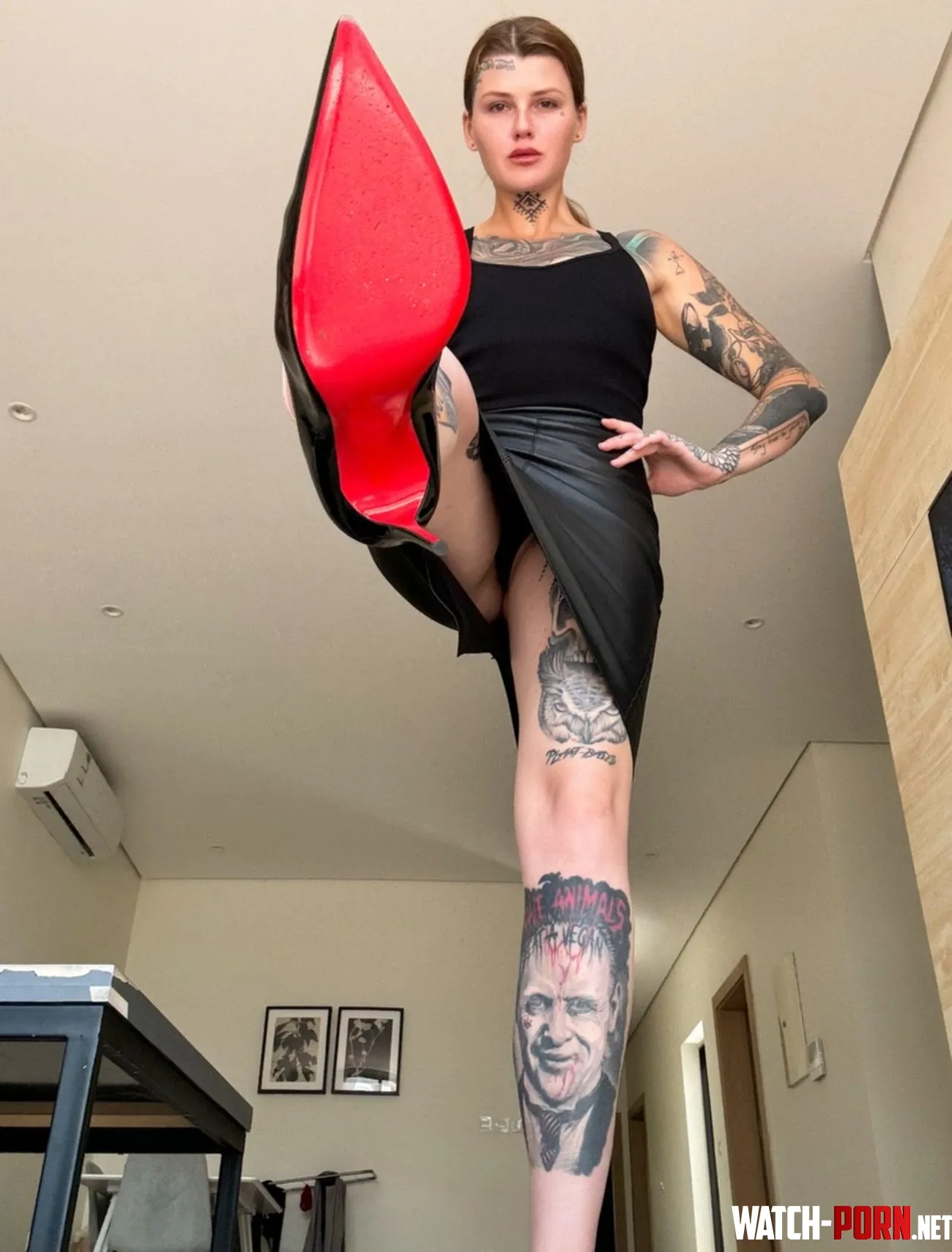 Who said leather skirt is not sexy by slutty-doll25