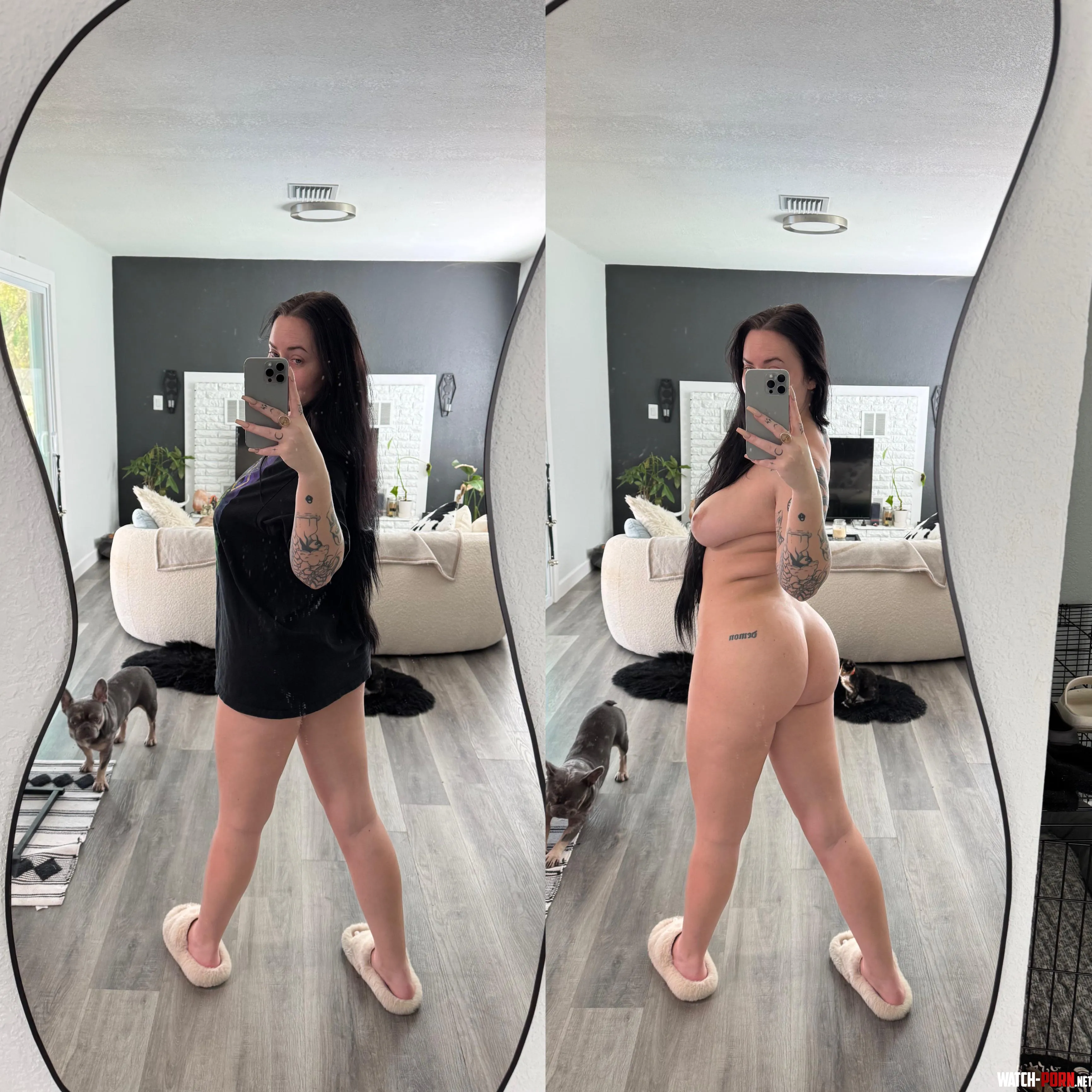 the slippers stay on  by Goth-Baby