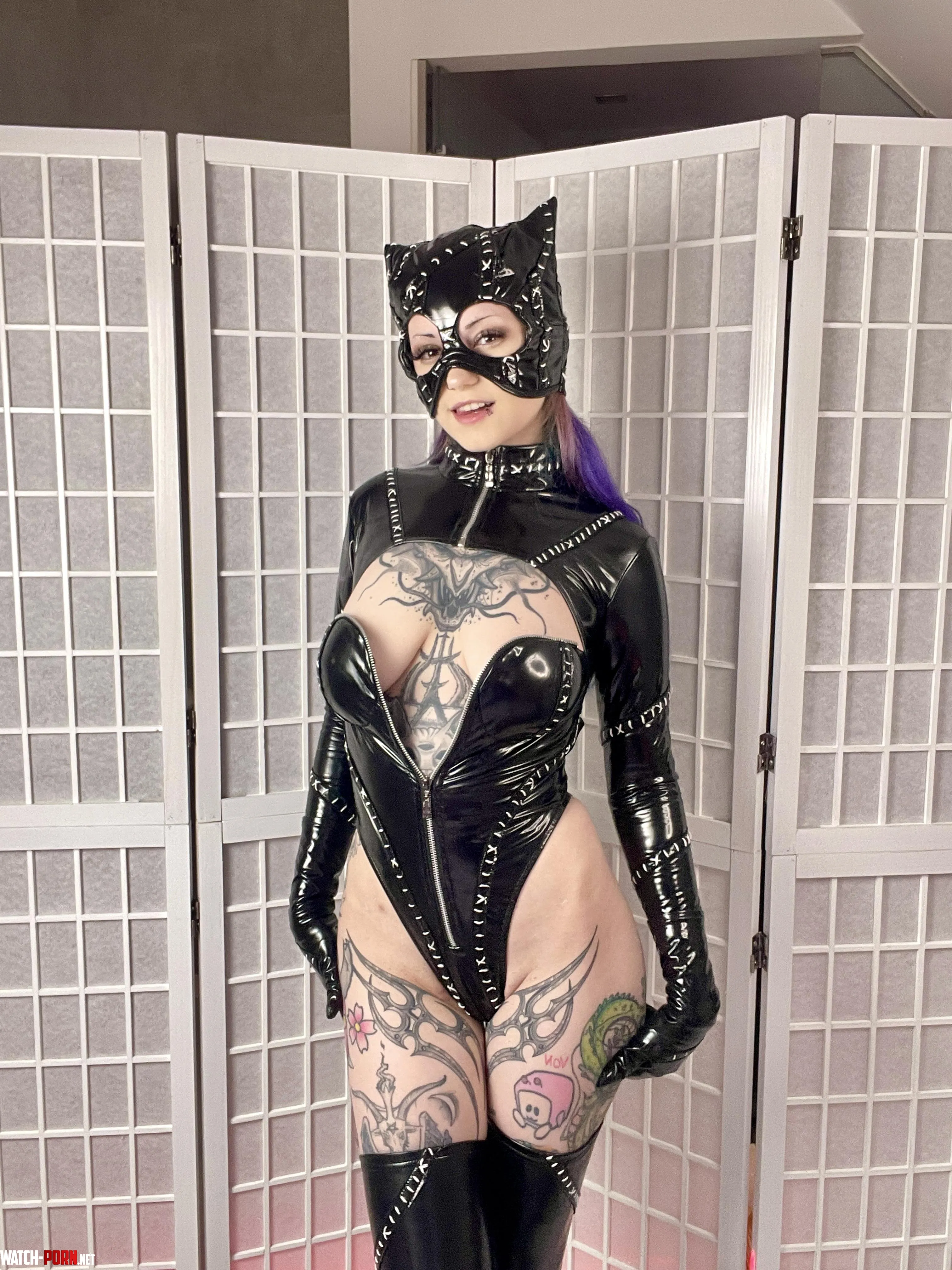 Cat Woman from Bat Man by Gloom by its_Gloom
