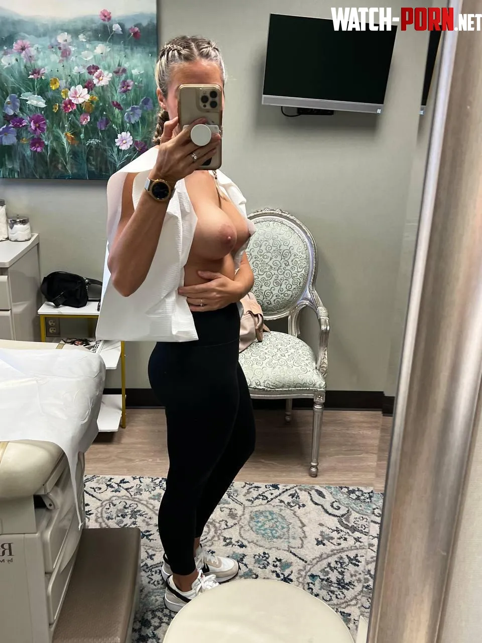 Getting my boobs checked out by Britneynextdoor