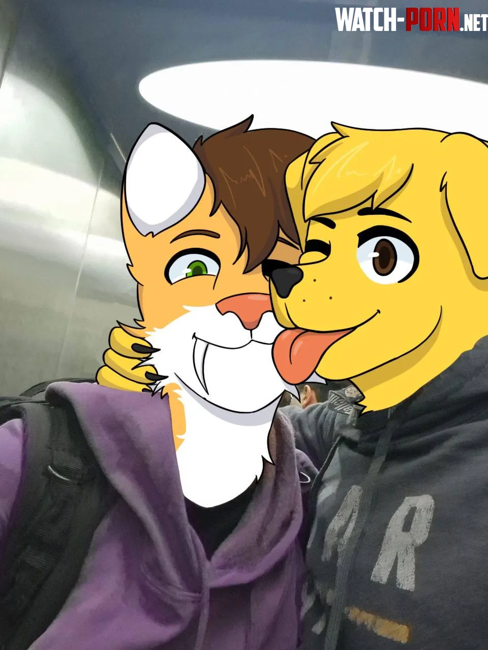 Met my BF irl for the first time lt3 by ThinkerDoggo