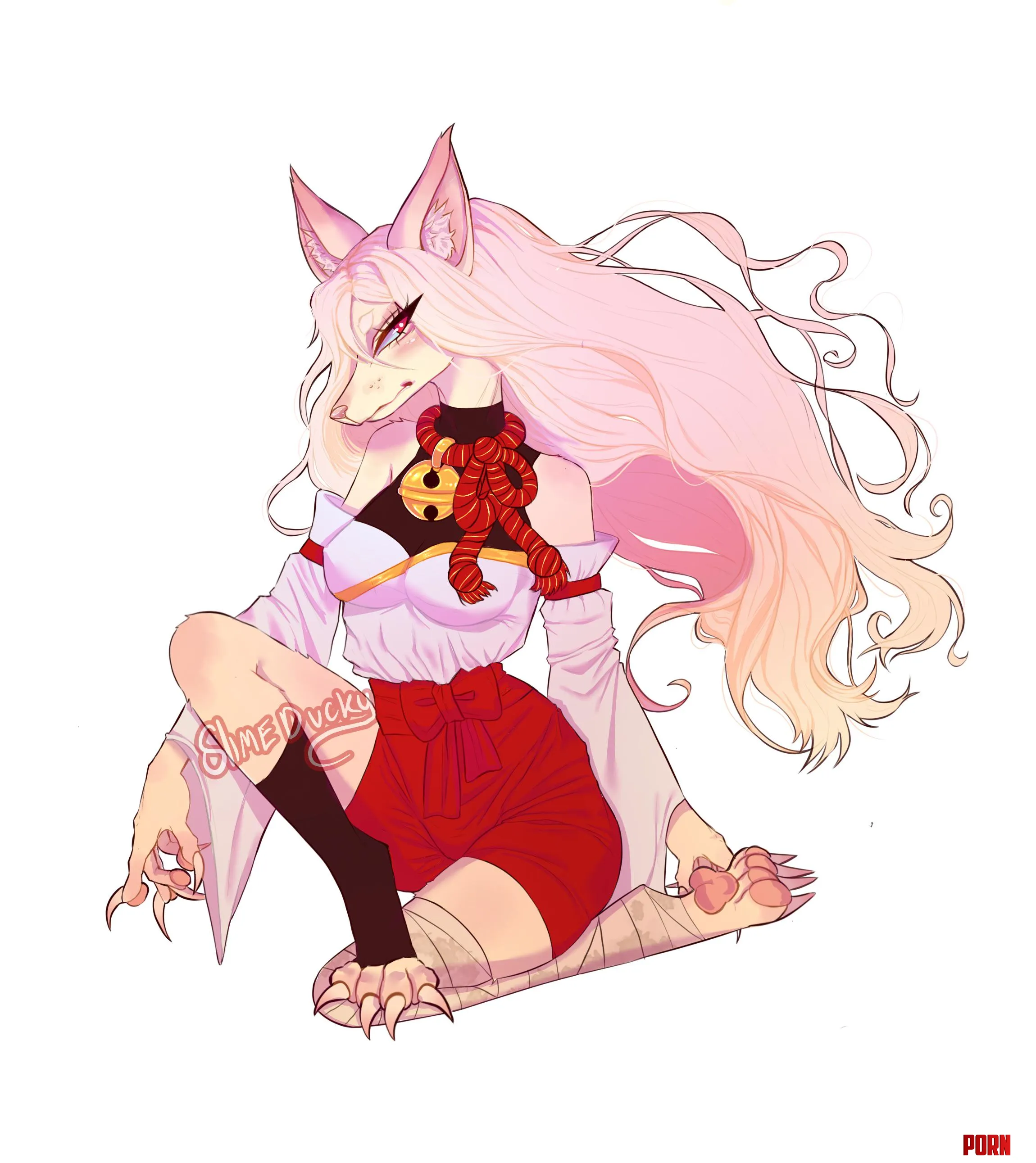 My shrine maiden OC  by Alarmed_Ad_276