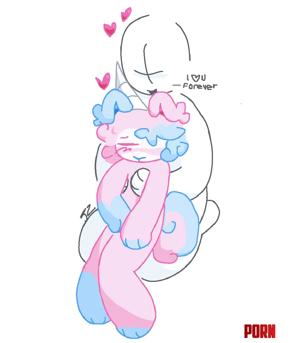 drawing ur sona being comforted when ur sad by 18c13