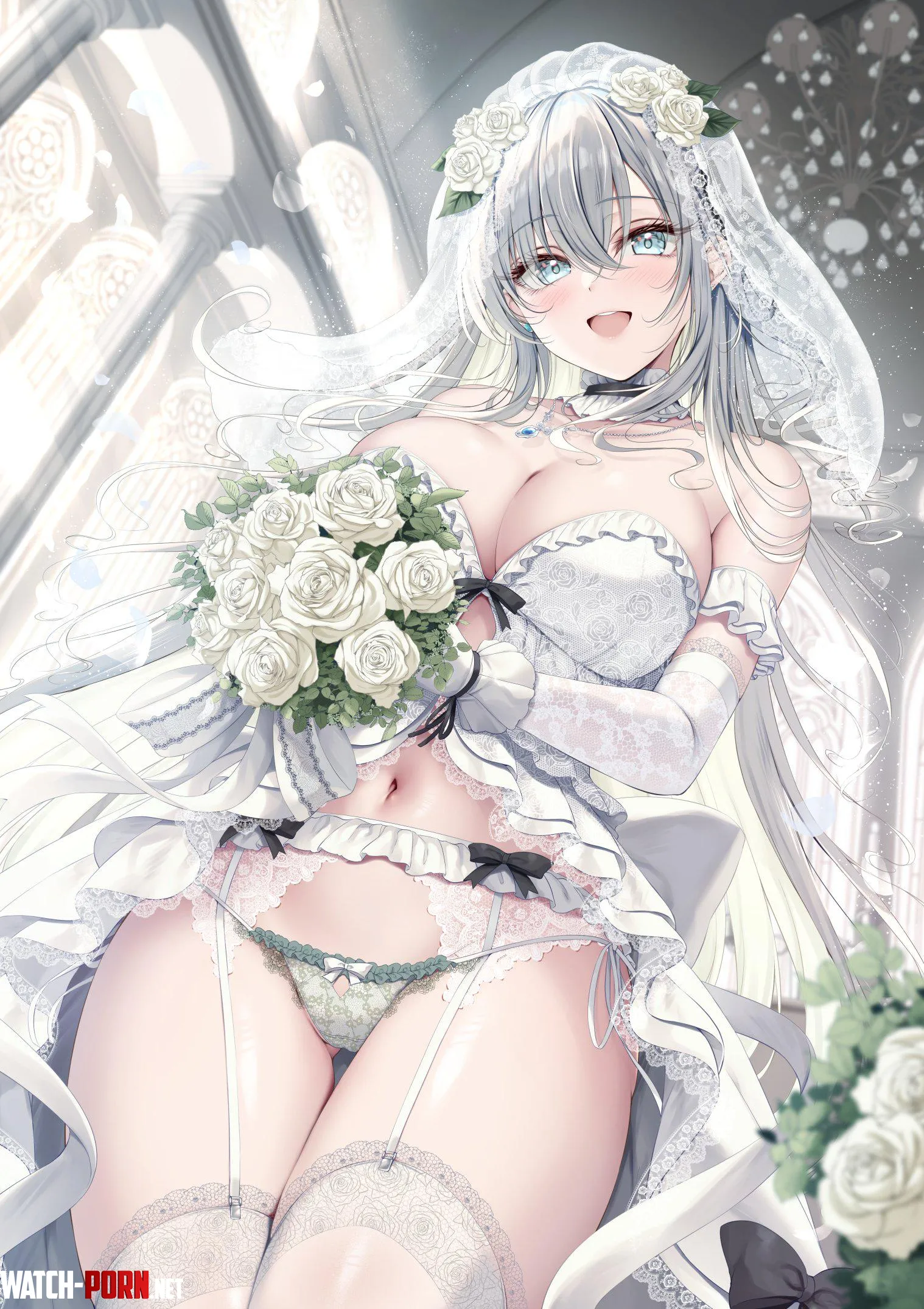 Lingerie Bride  by CheetahSperm18