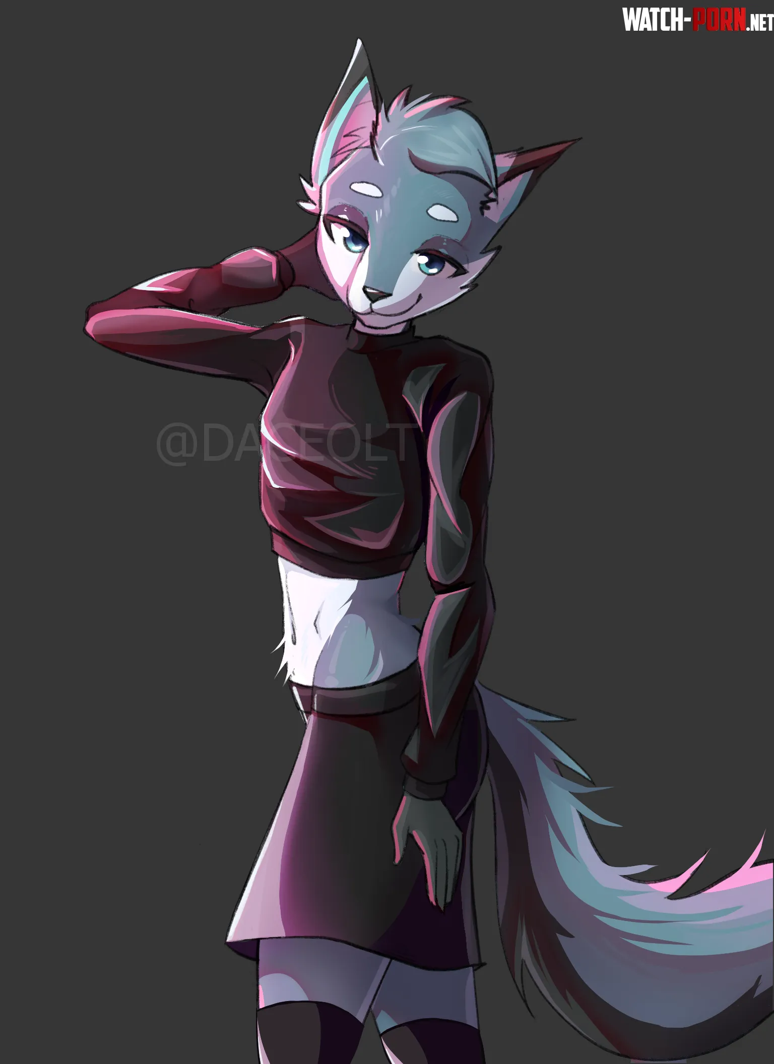 Studying  bonus drawing a cutie  by Ifu_Daceolt