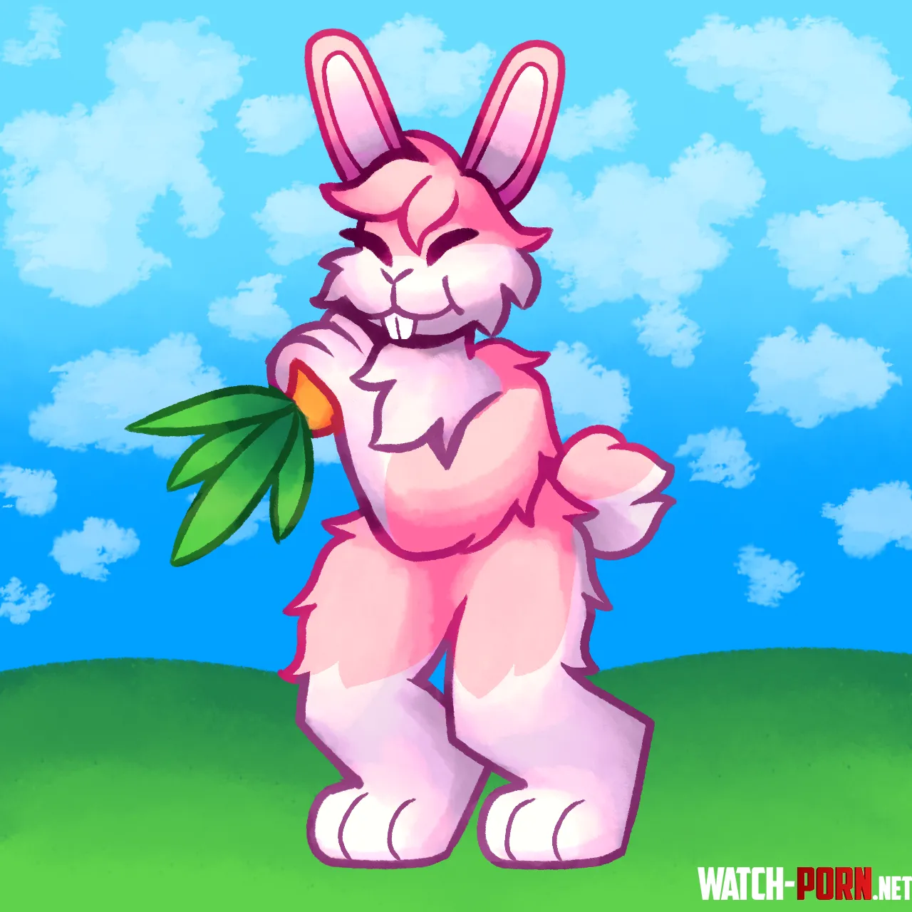 Pink Bunny 3 by metronix727