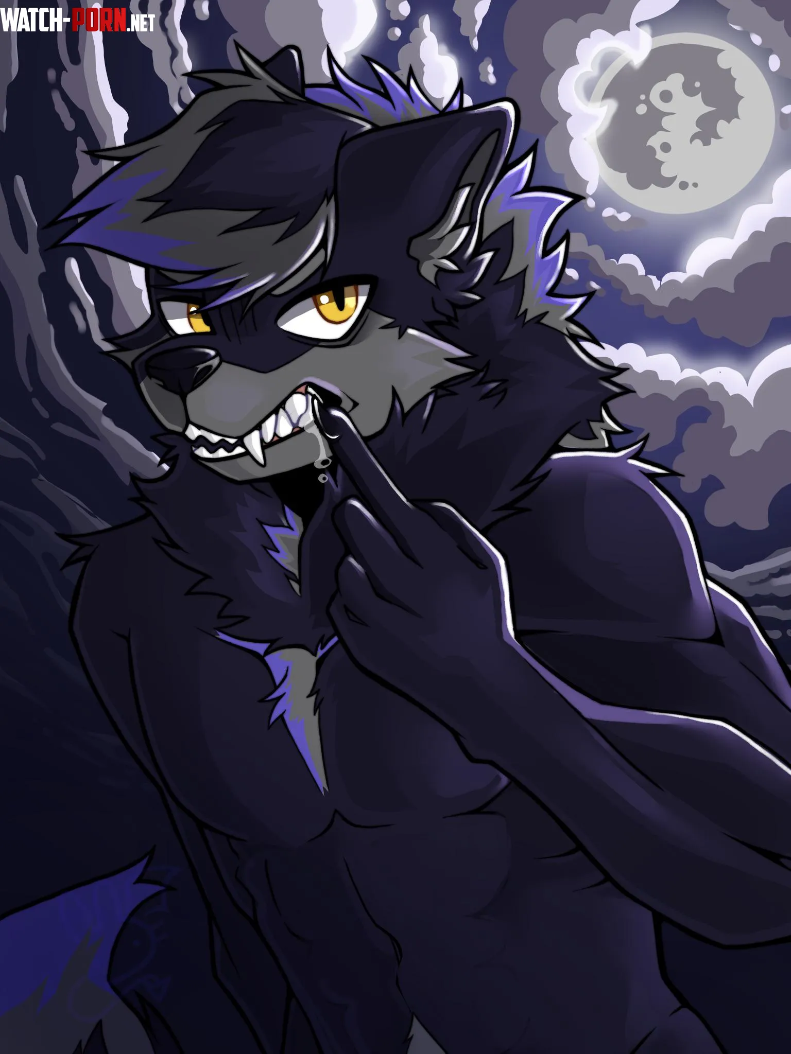 Commission for August the Stag  by Ghostypetz