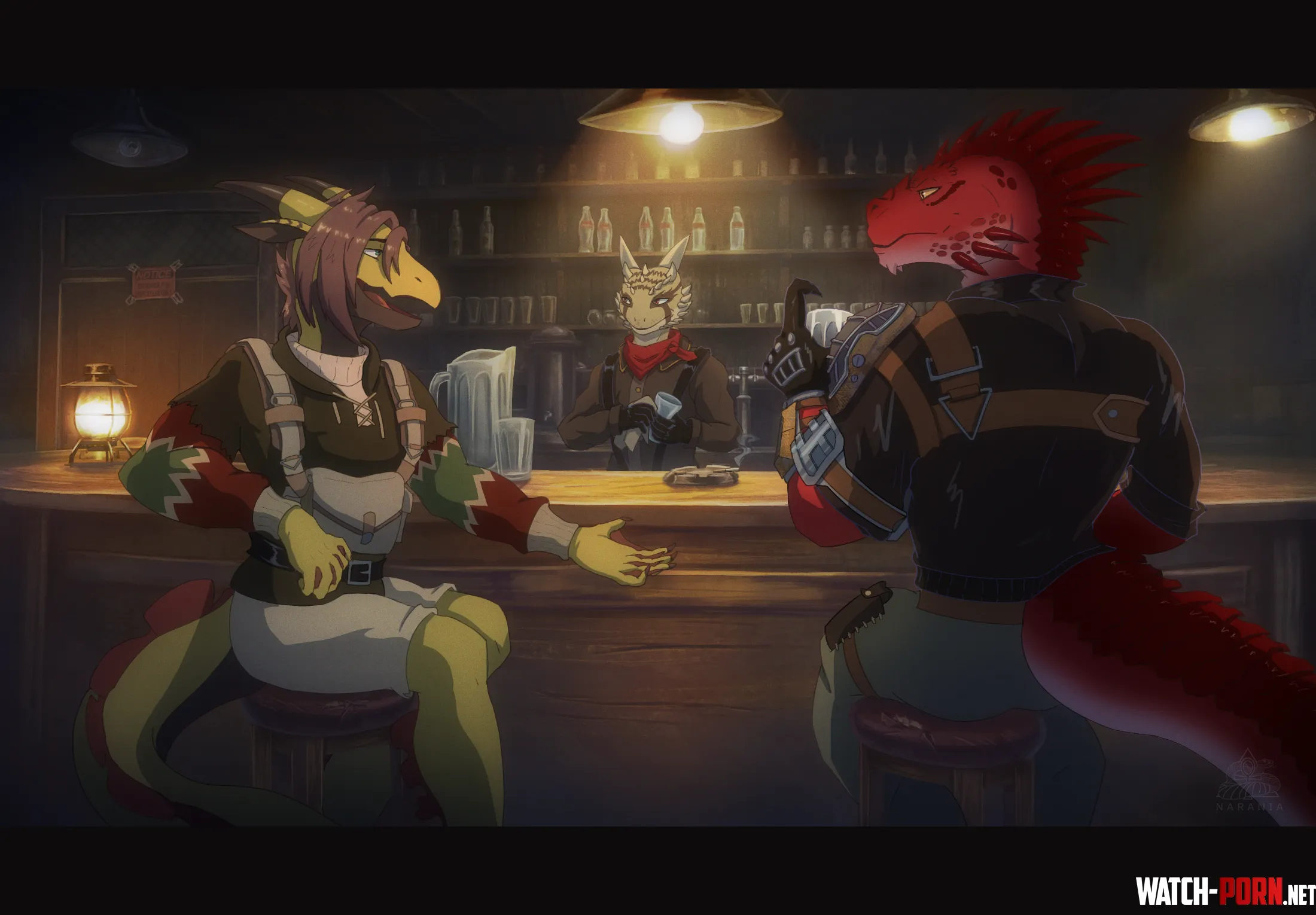 Another day in a bar Art by me by No_Inevitable8420