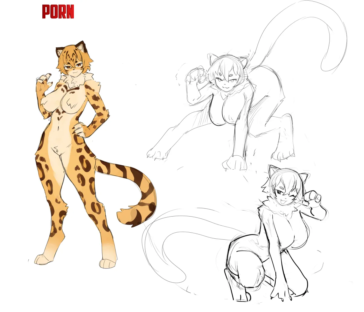 What do you think of this Jaguar girl design Akna from Mana Quest  by Cozy_Bunny_Games