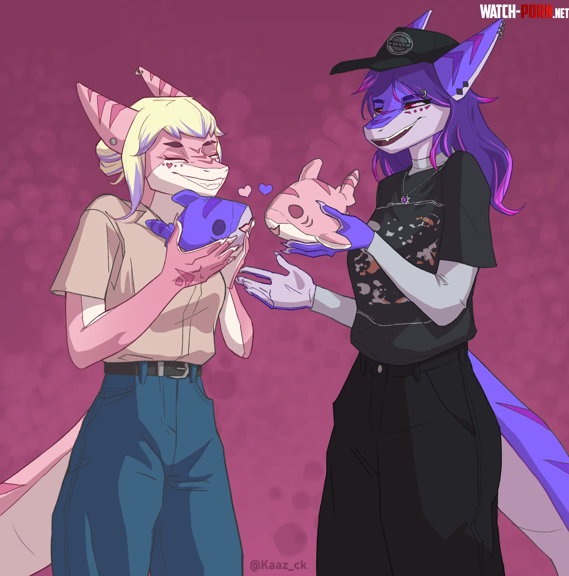 Special Gift for each other Art by me by Kaaz_ck