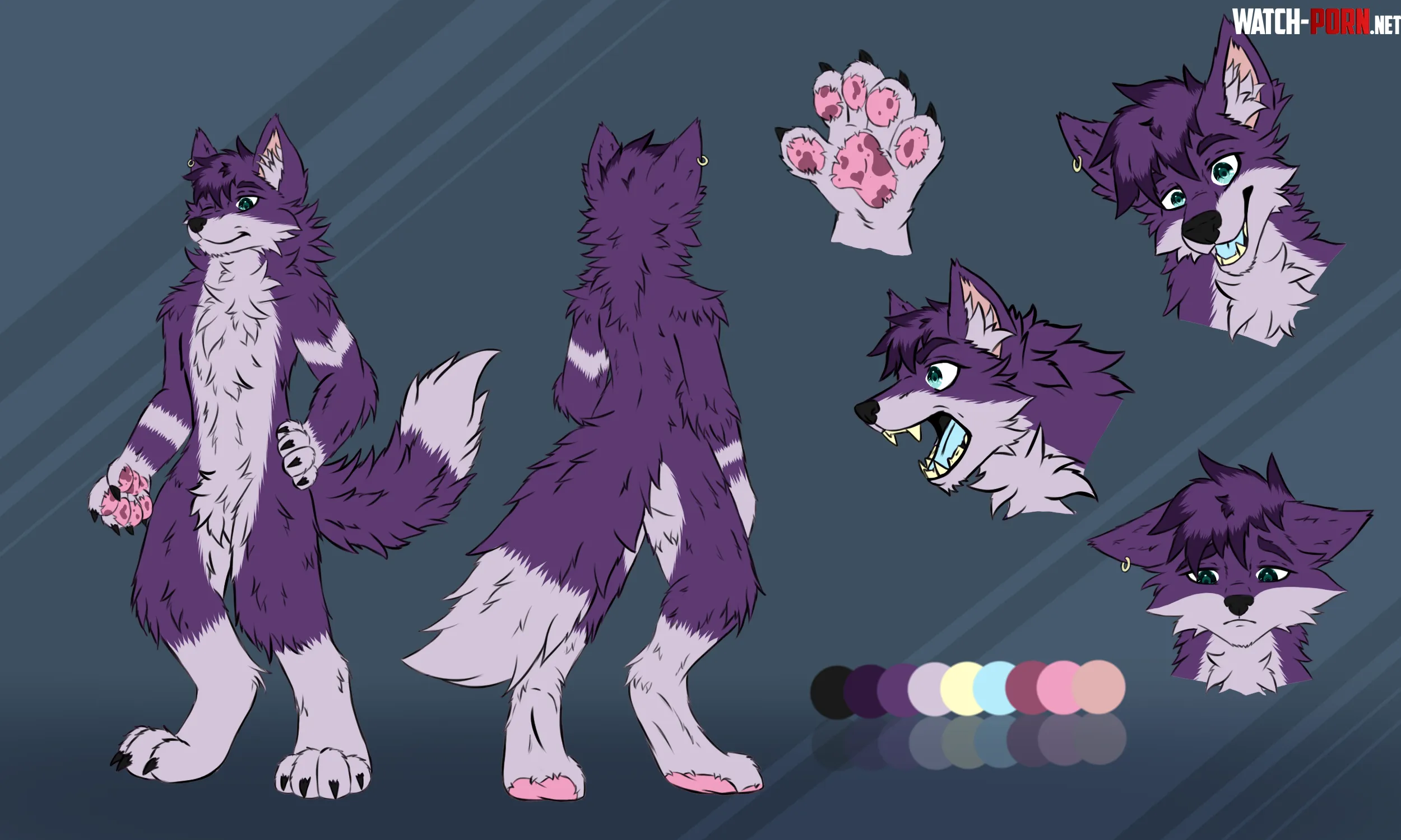 Hi friends Reference sheet for 90 DM me if youre interested 3 by VallesGames