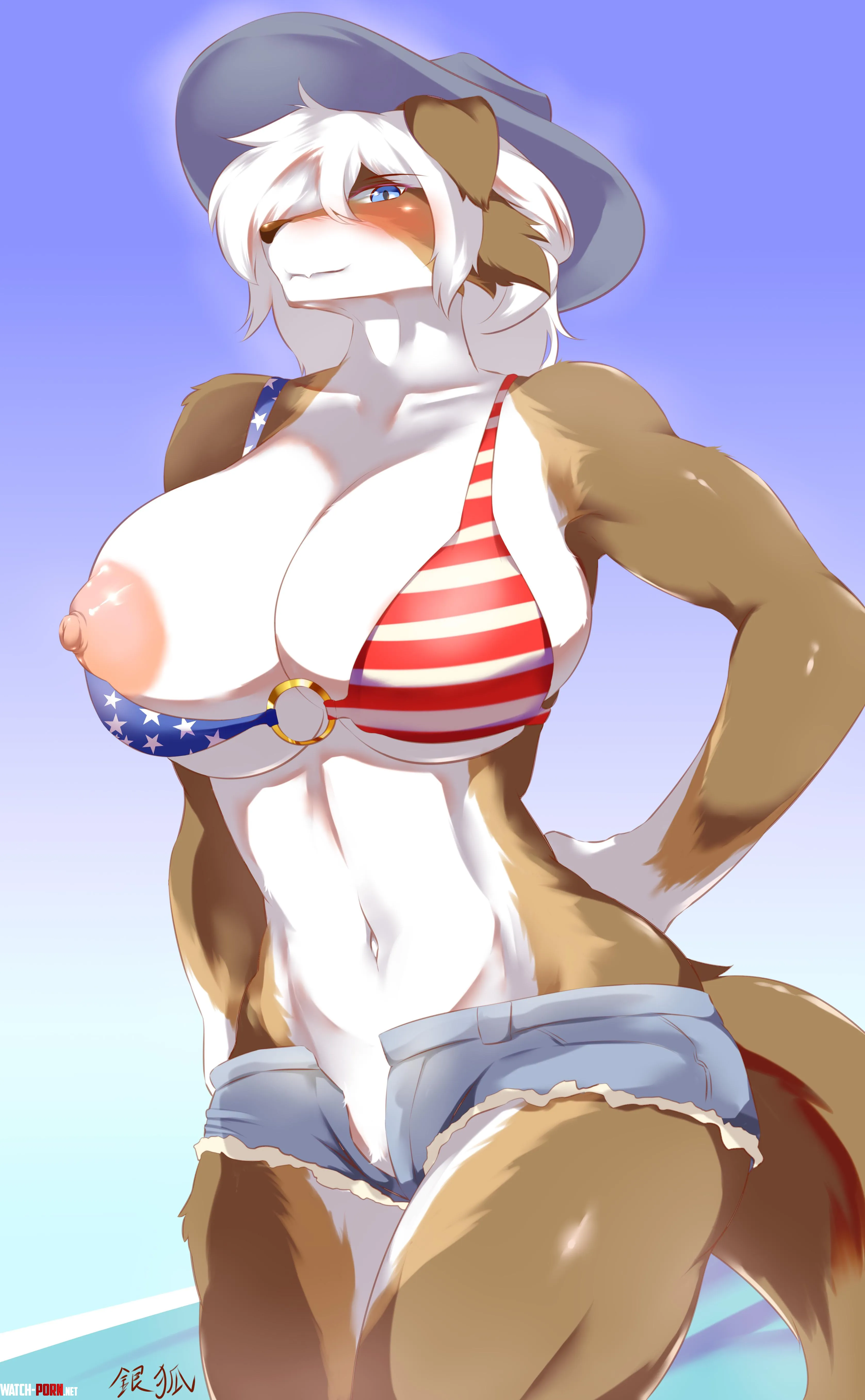 American Dog ginko0101f by yyyyeyo