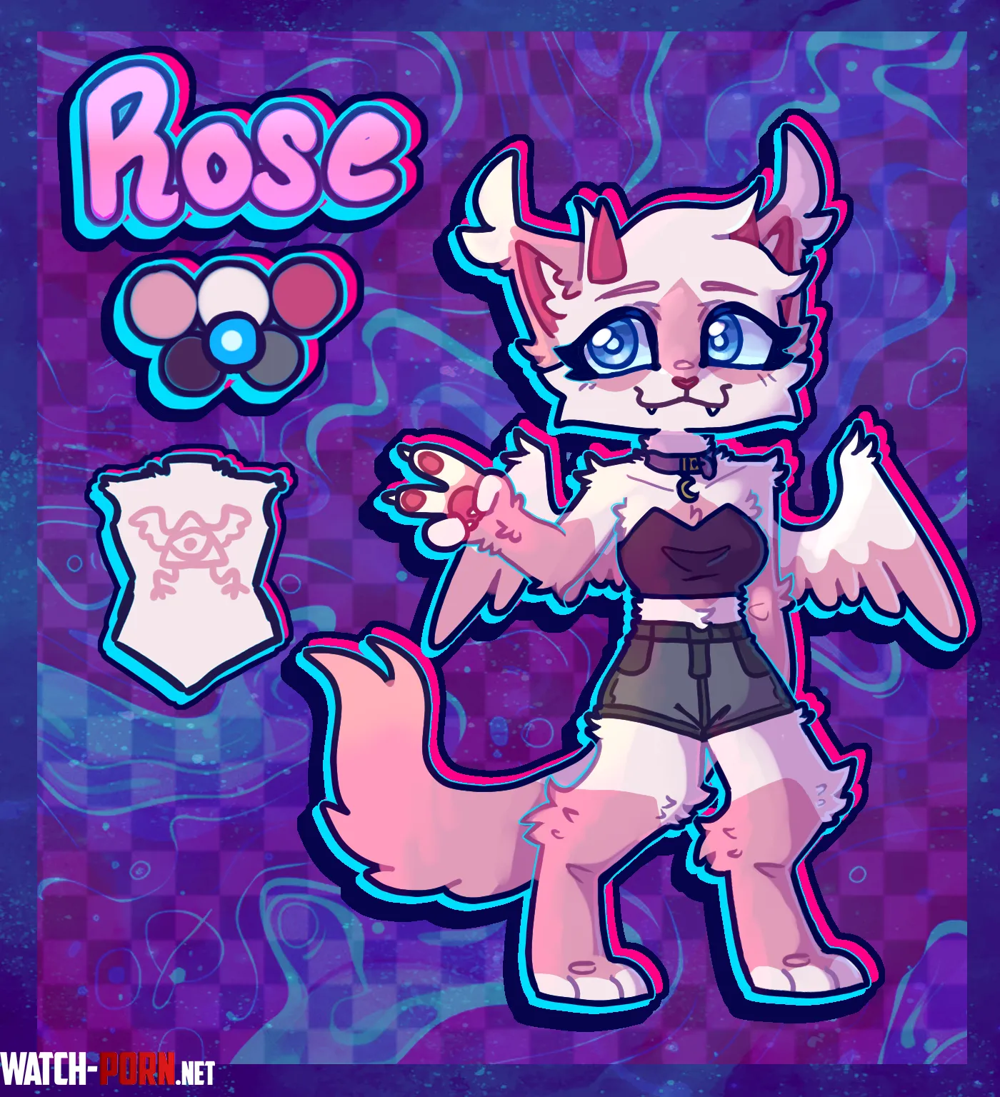 Rose Ref lt3  by rosefloofykitty