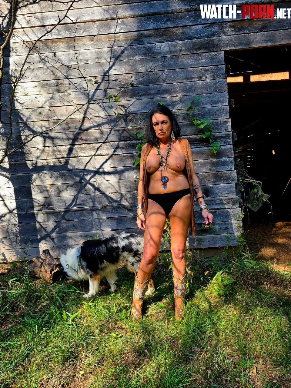 Im always running around naked in my garden F56 by mommyyloveshot