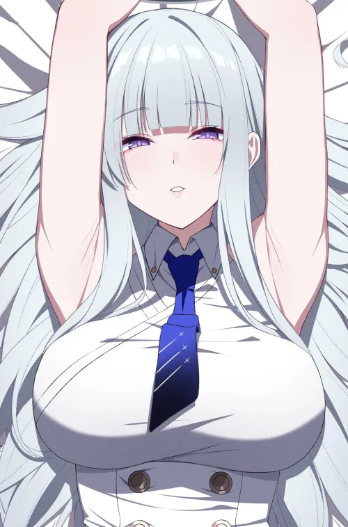 Thumbnail Noa's Blue Archive Armpits - llamanatee | Animearmpits