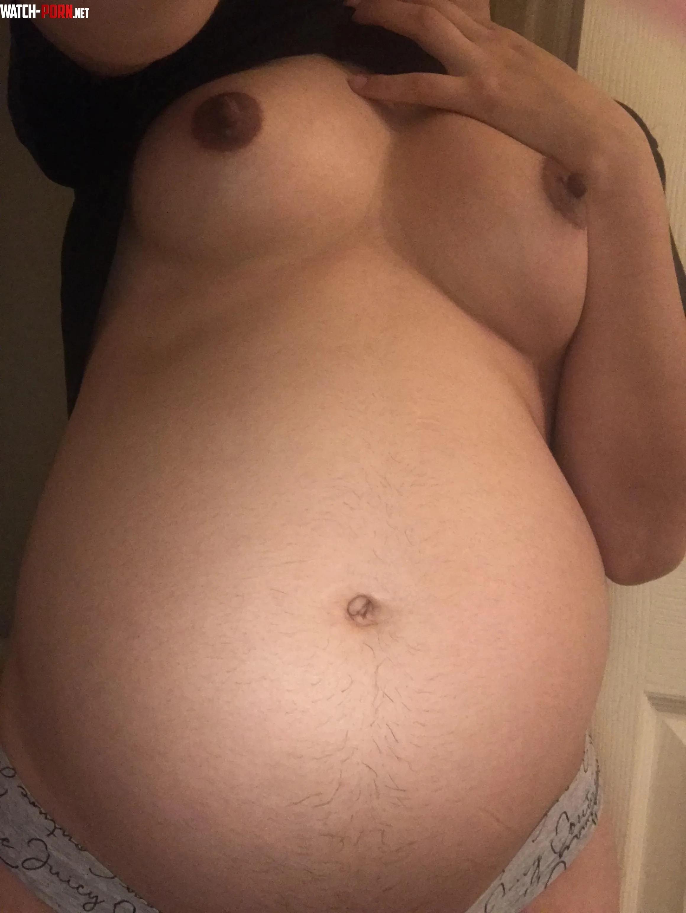 Do you love my pregnant tits by Goodwetwet