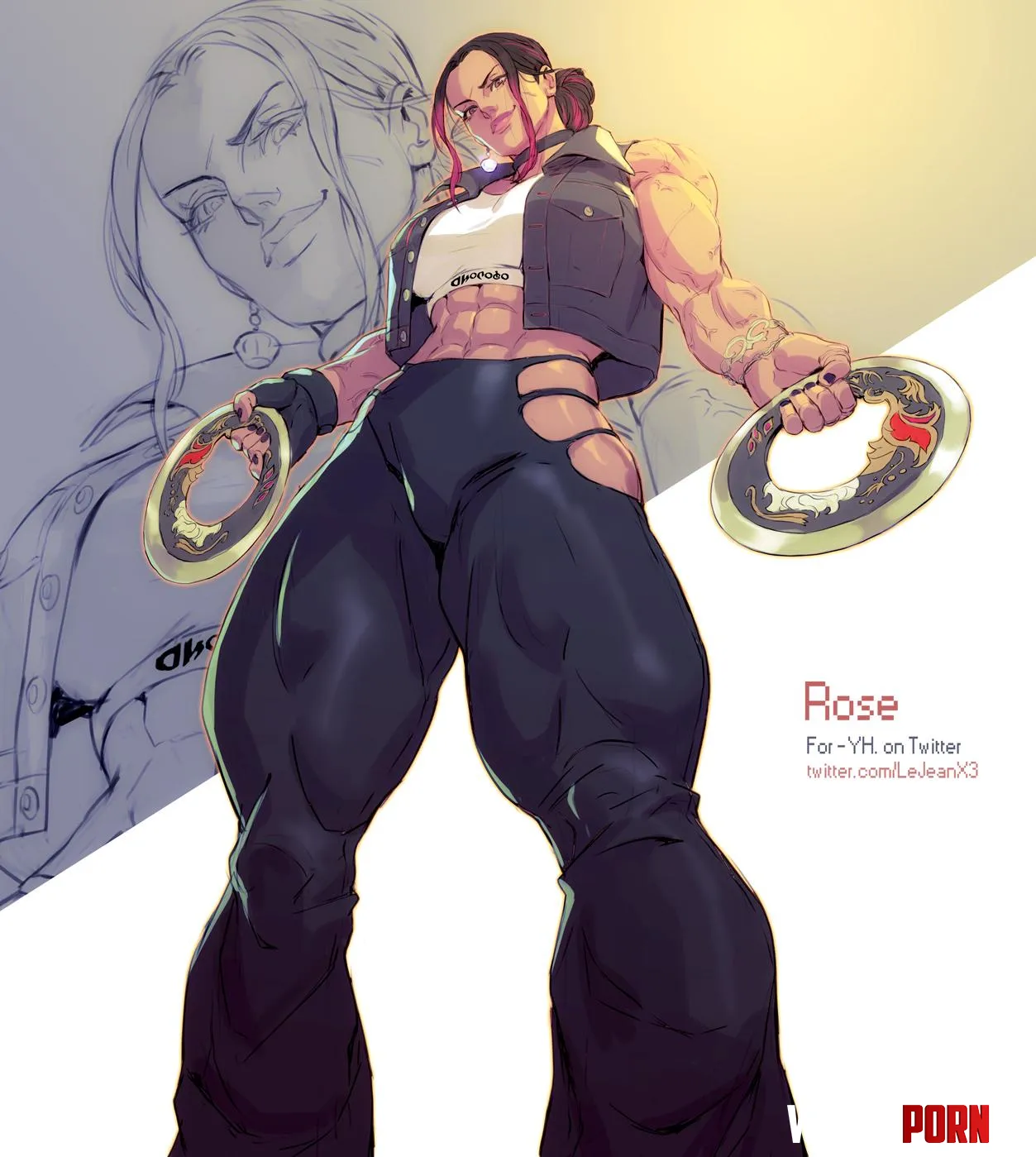 Rose  The Dancer LeJeanX3 Final Fantasy XIV by EroMestre