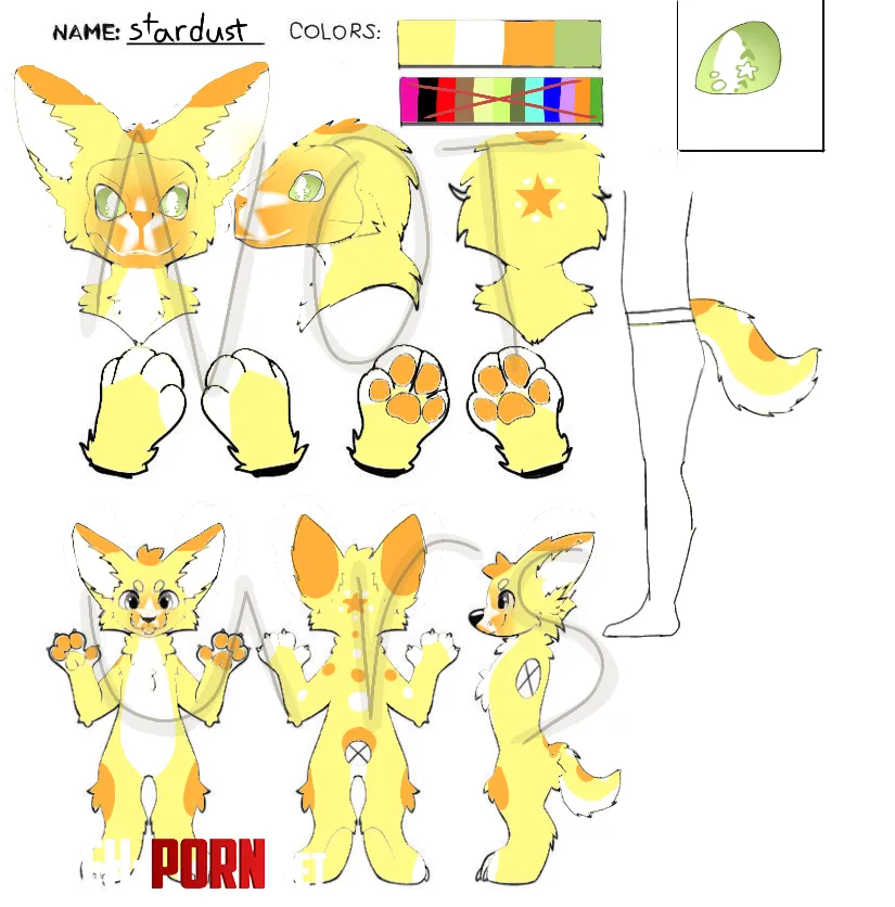 How to draw a fursona ive made for a dino mask by Corlia_