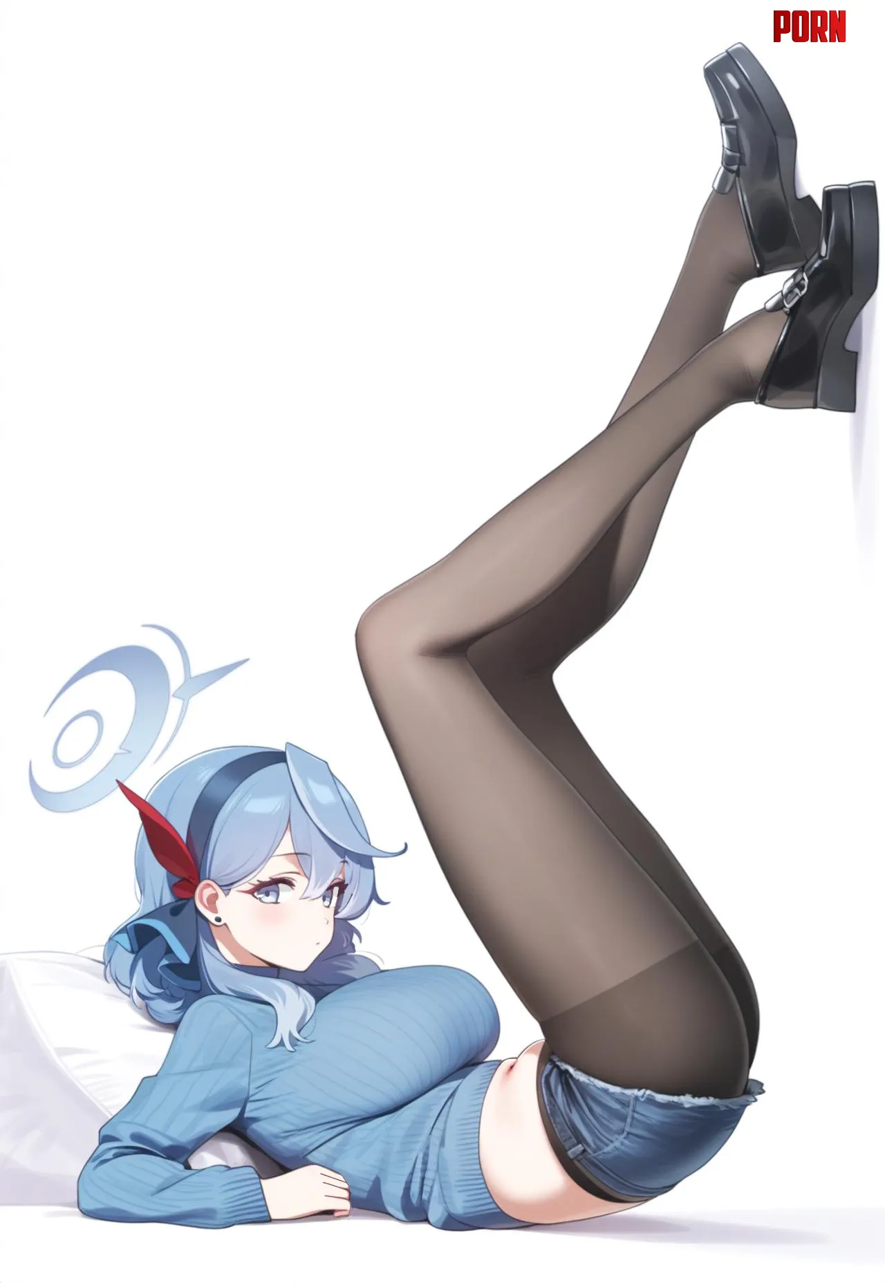 Ako Amau Blue Archive by CheetahSperm18