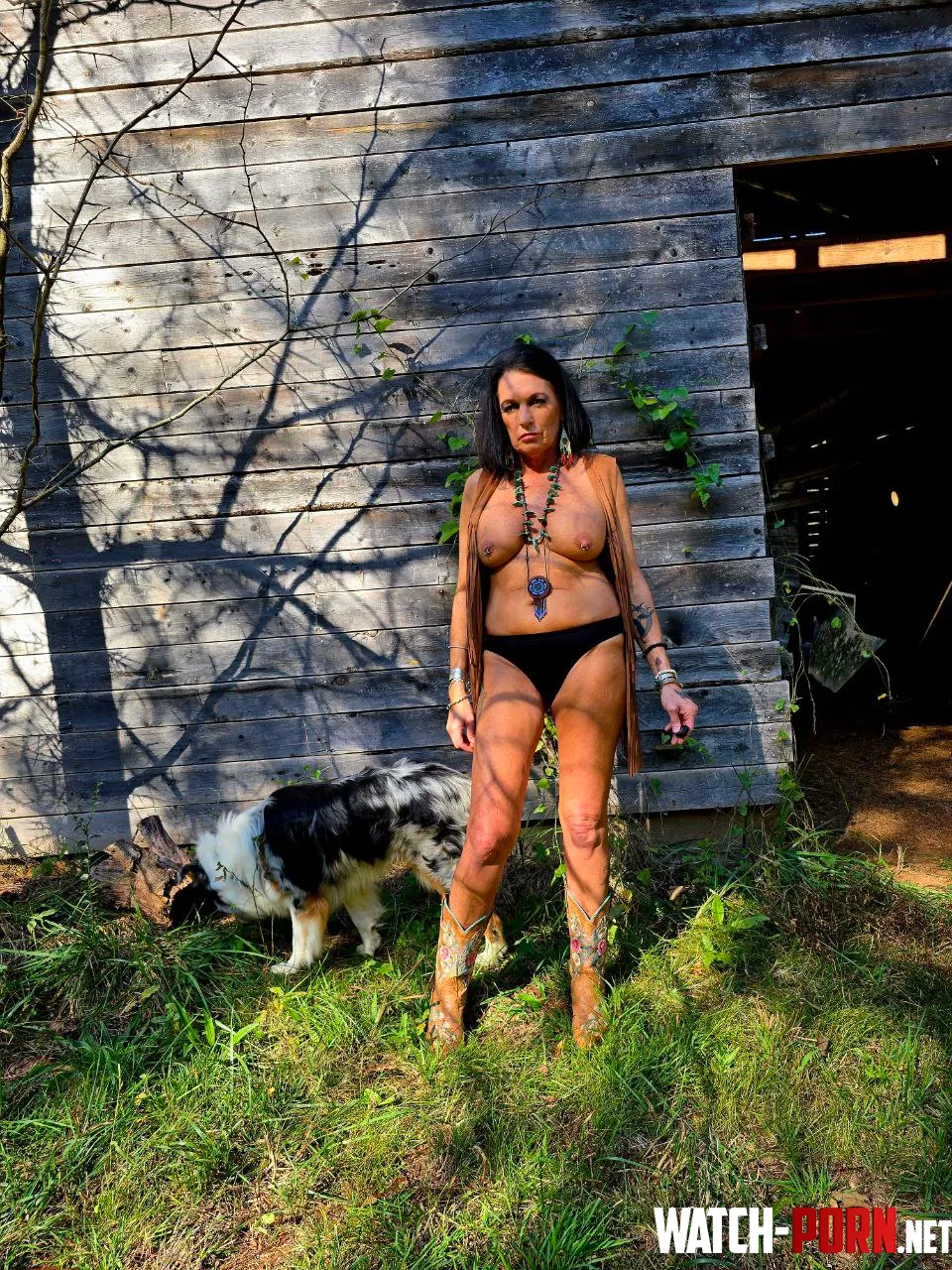 Im always running around naked in my garden F56 by mommyyloveshot