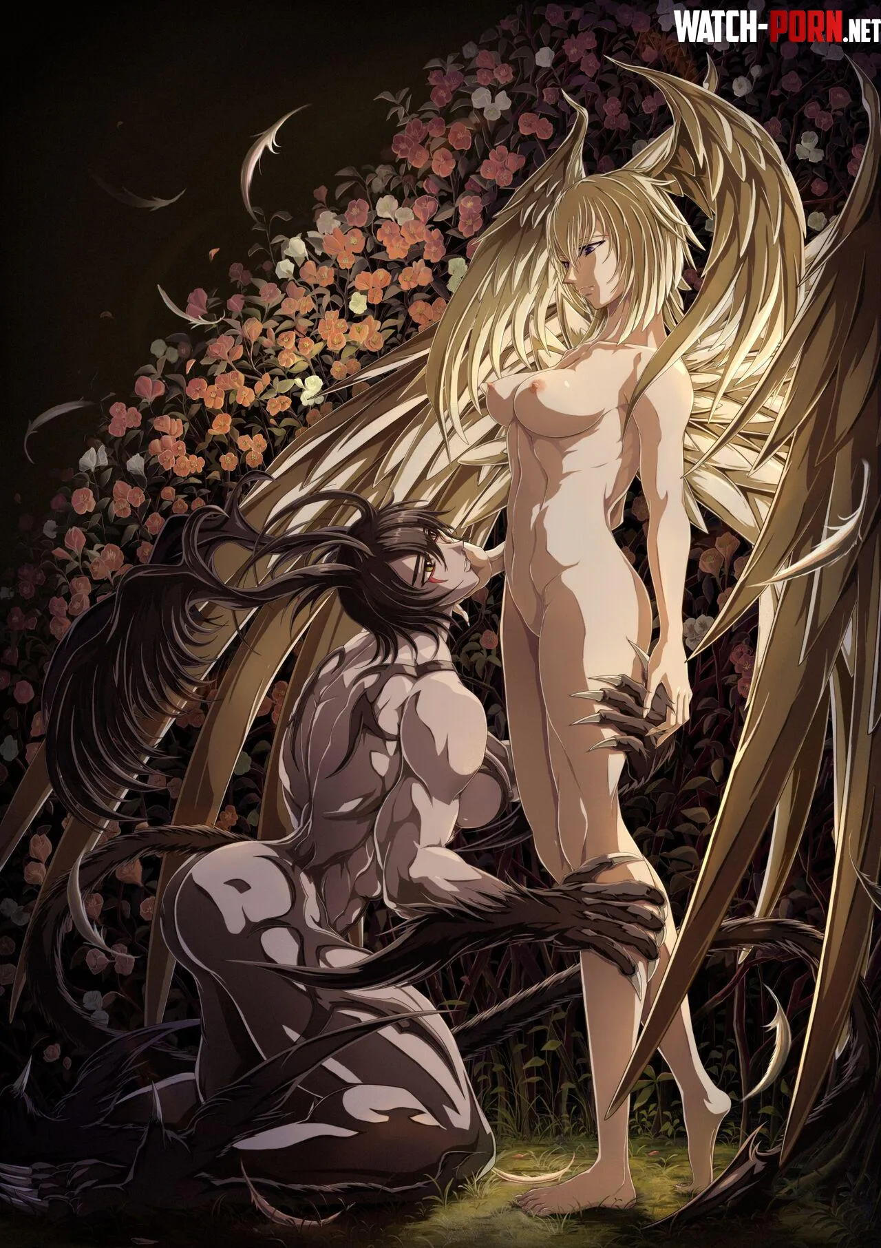 Devilman and God Child by Devilman LadyDevil Lady by SlientLittleJohnson