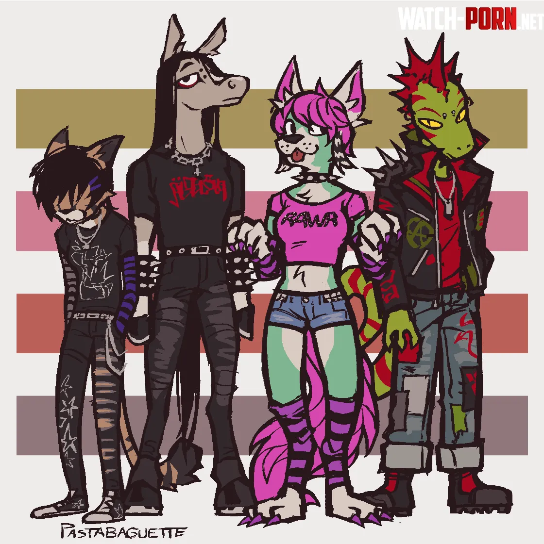 Stupid little guys I drew for fun by pastabaguette