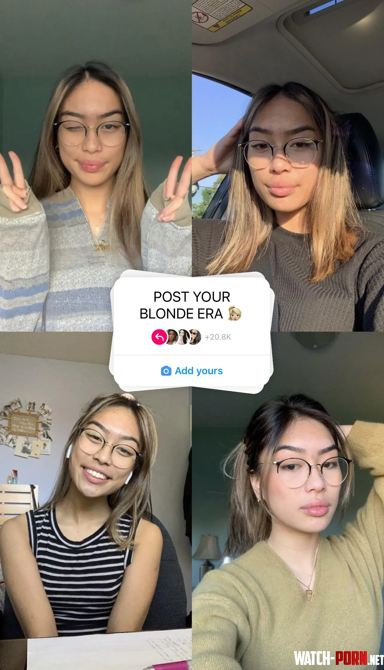 Which one of her blonde selfies is your favorite by Active-Rise-247