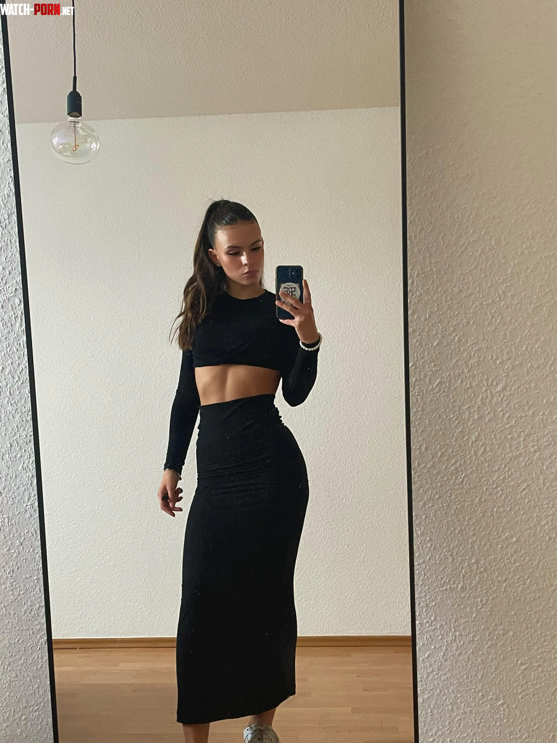 Hope I can turn you on with my black dress by AngelAura_2