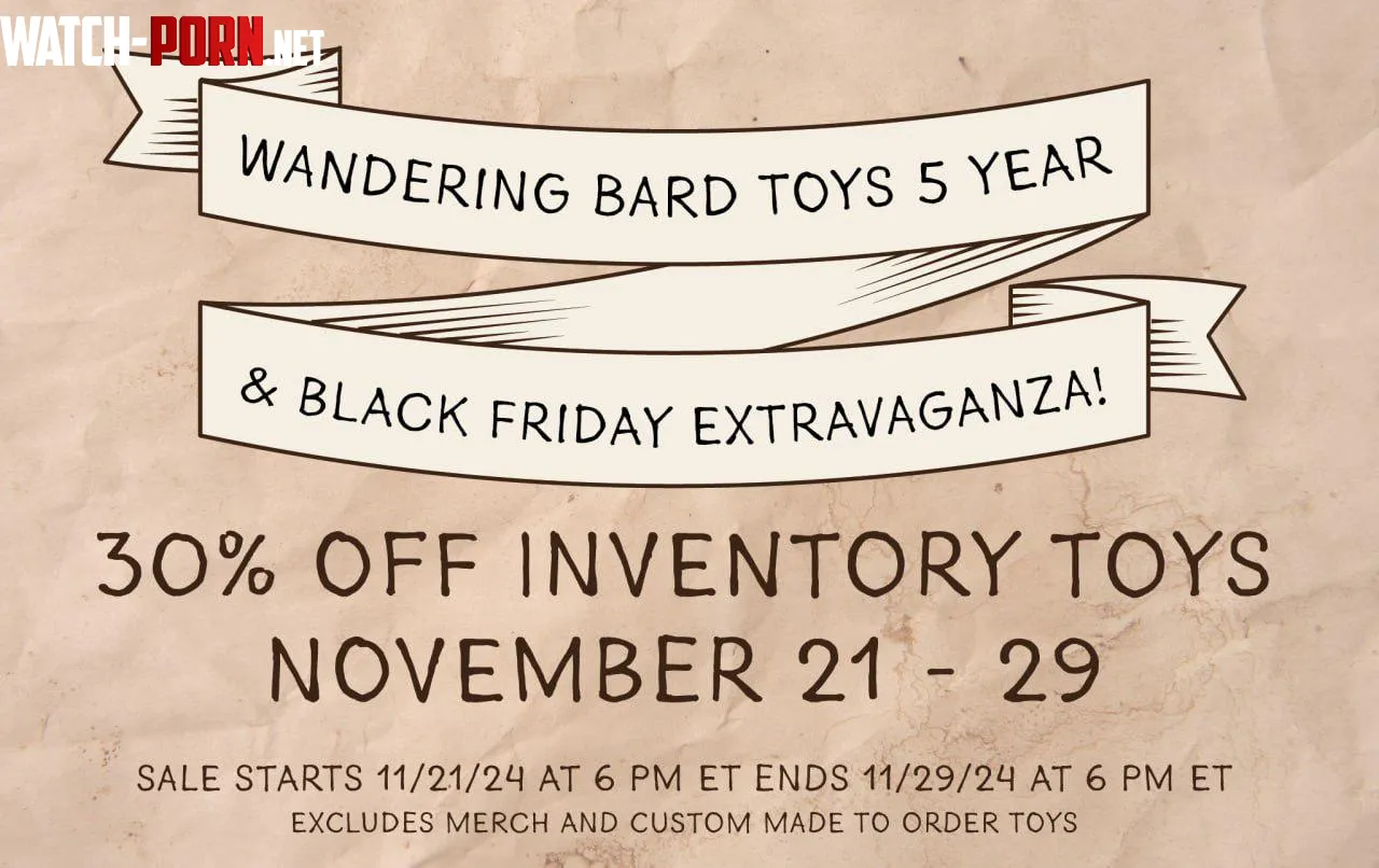 A big announcement from the Wandering Bard by wanderingbardtoys