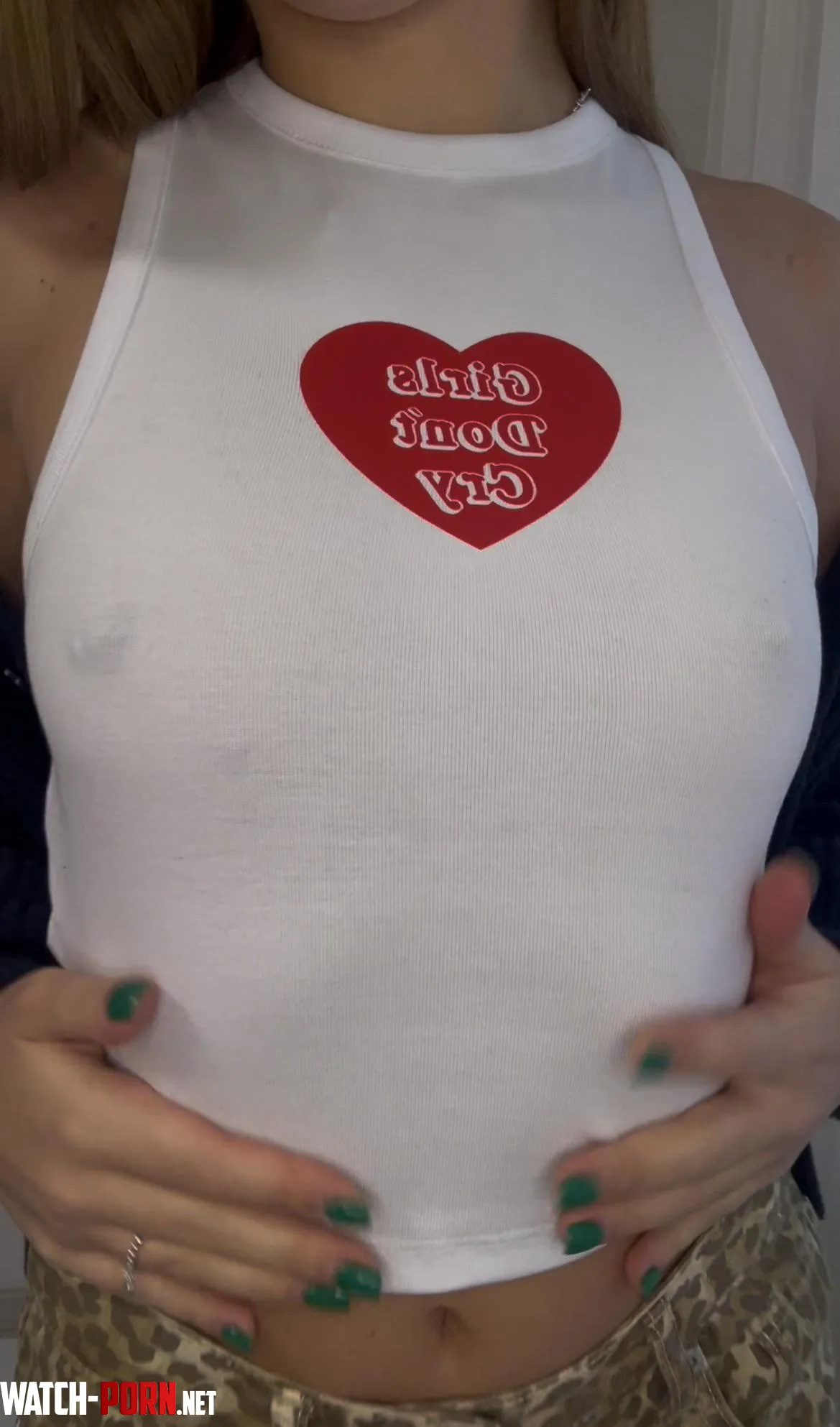 It looks cute without bra by EasyAwareness5902