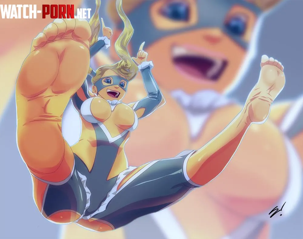 Rainbow Mika Scamwich Street Fighter by TechnicolourBear