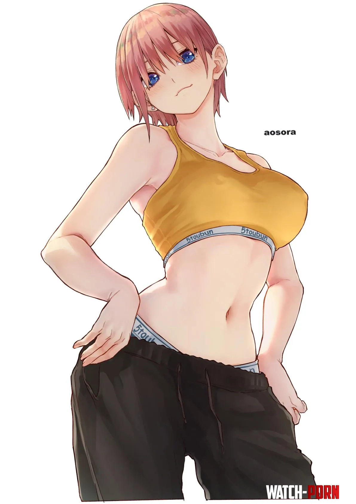 Ichika Nakano Teasing Her Perfect Body Quintessential Quintuplets by Csxc