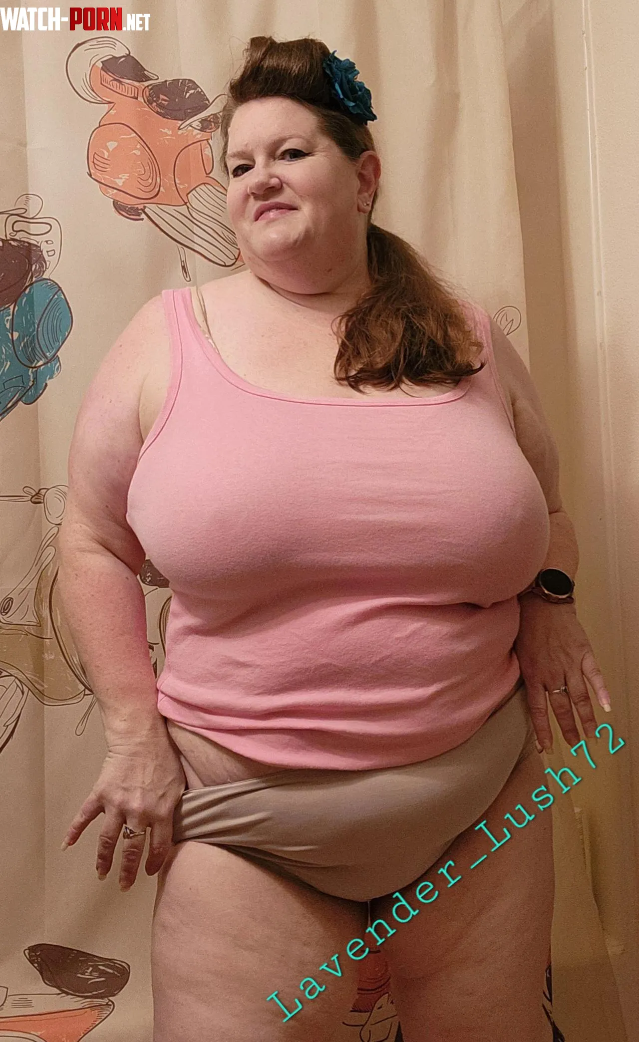 Big tits and granny panties  F52 by Lavender_Lush72