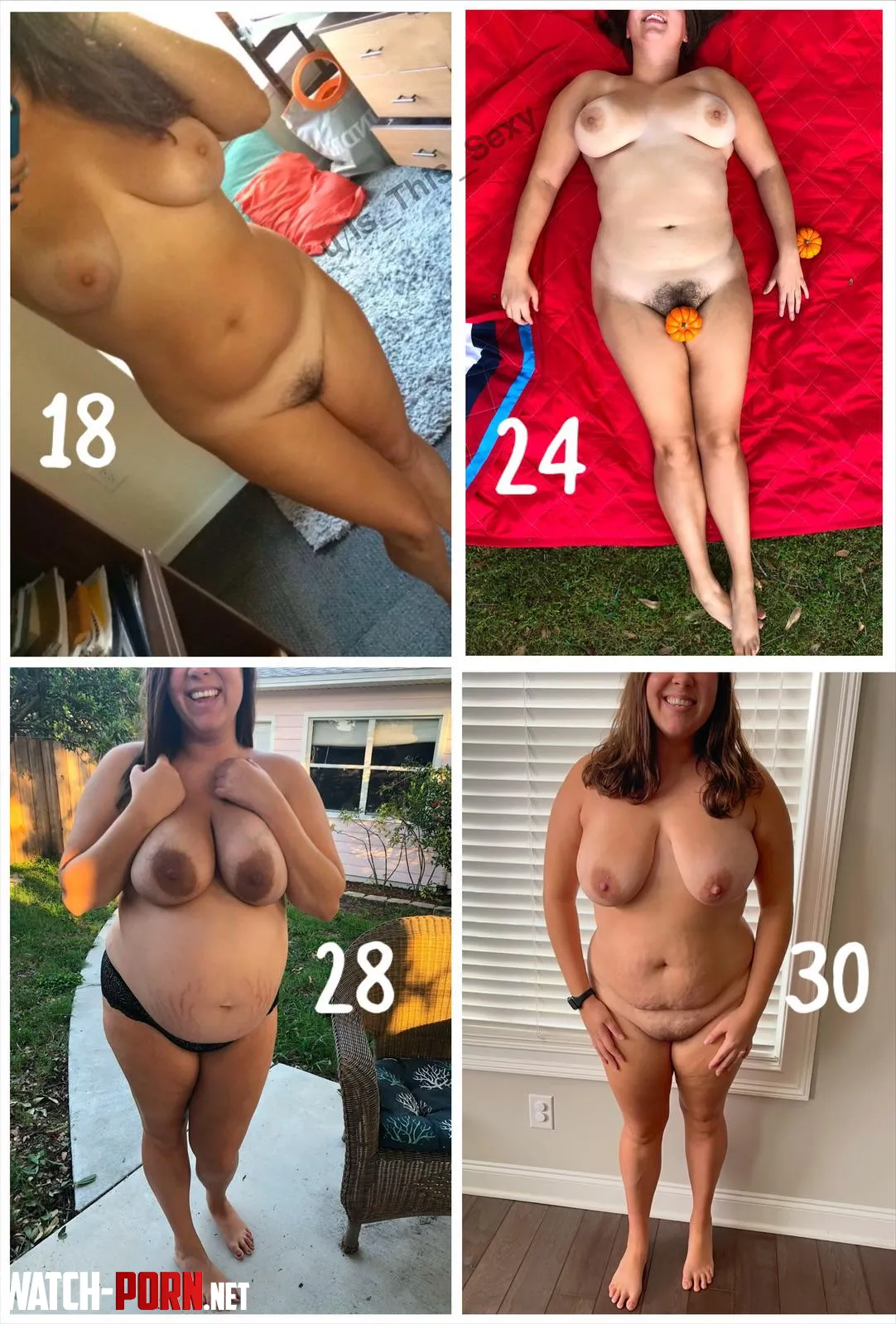 From my college dorm at 18 to my living room as a mom of two at 30 Which version do you like most by Is_This_Sexy