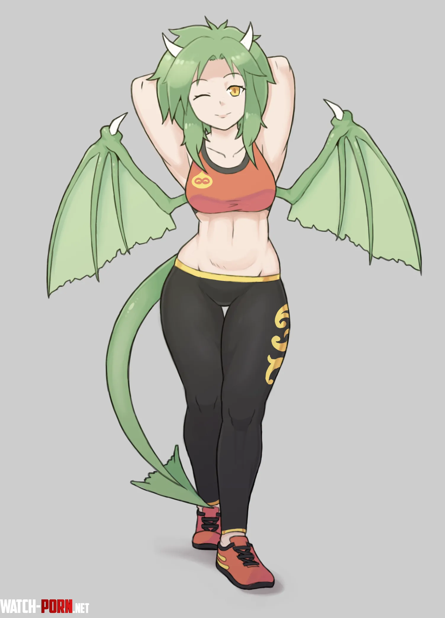 Sporty dragon by Jaxx1992