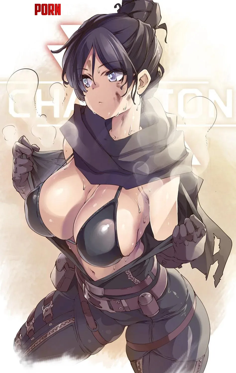 Wraith Getting Comfortable After Victory  Apex Legends by cumqueen997