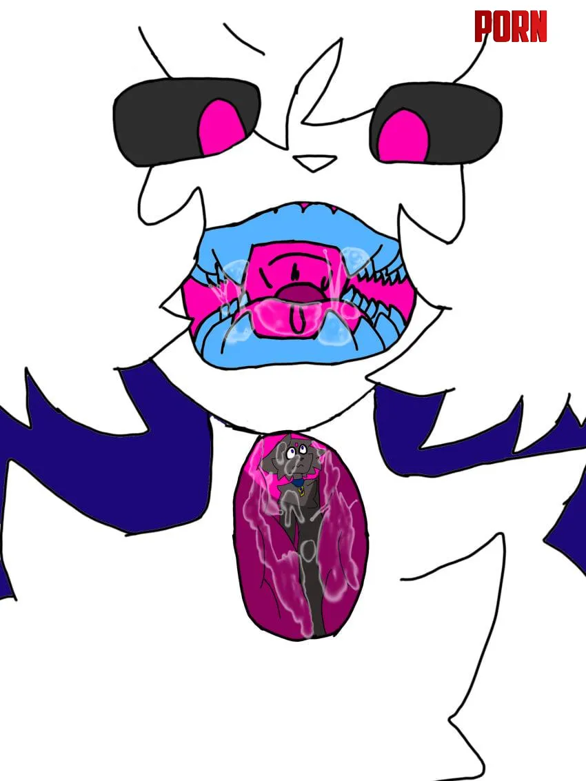 Image My Second post hereArt by me OCs by me NonbinaryAmbiguous Oral by Goopyboi452