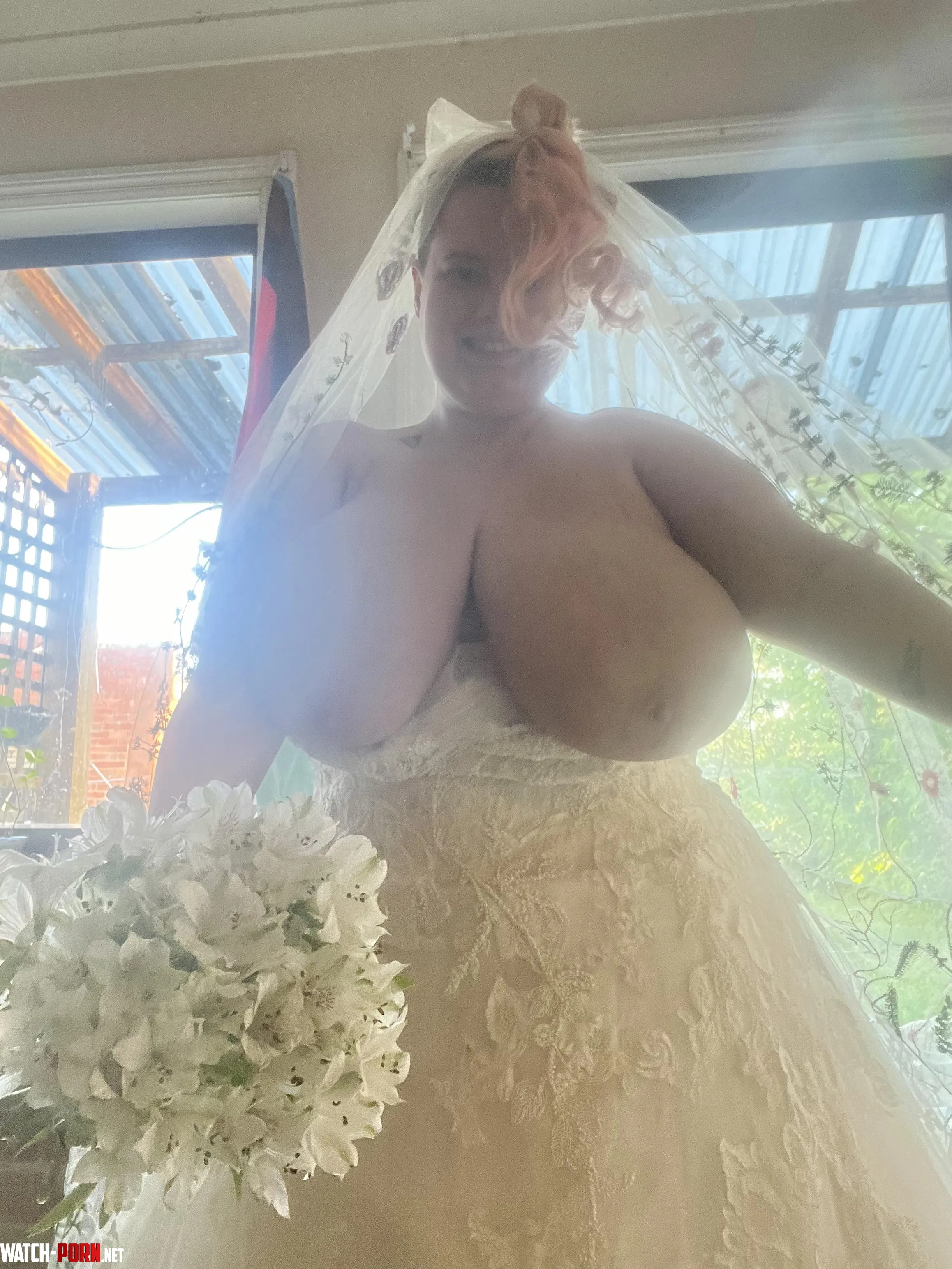 My saggy bride boobies  by Doctorsybil1
