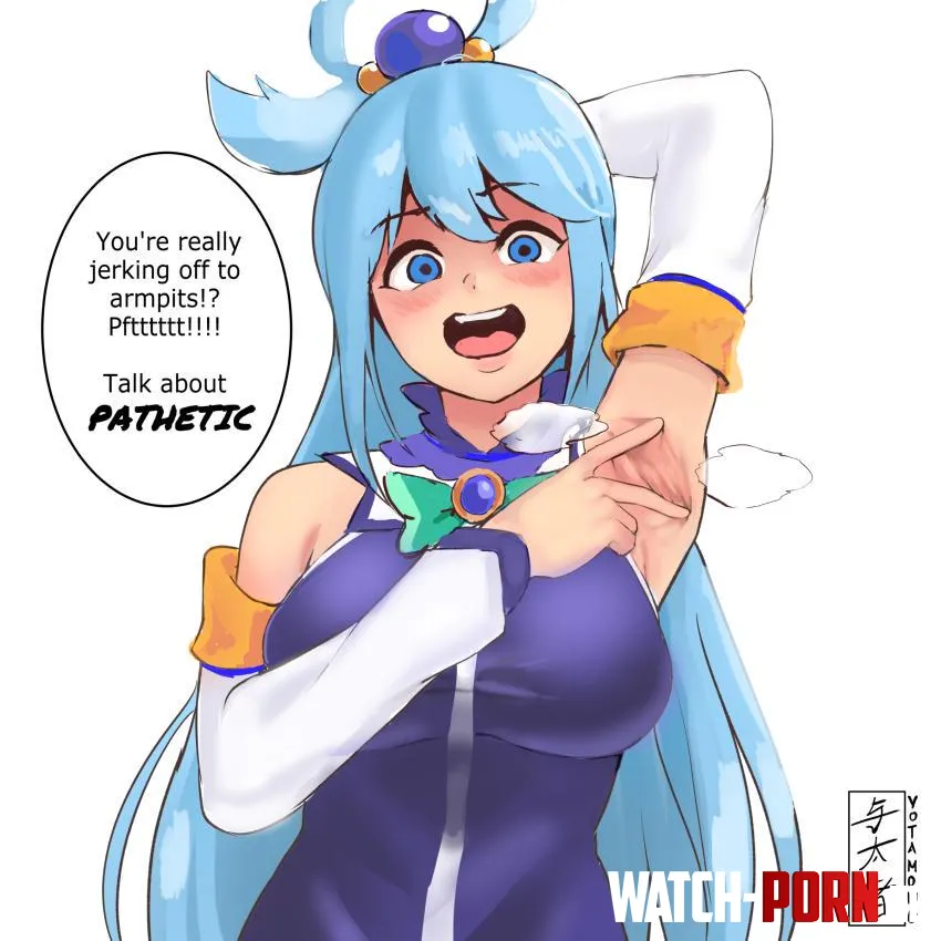 Aqua calling us all out by funfoxhot