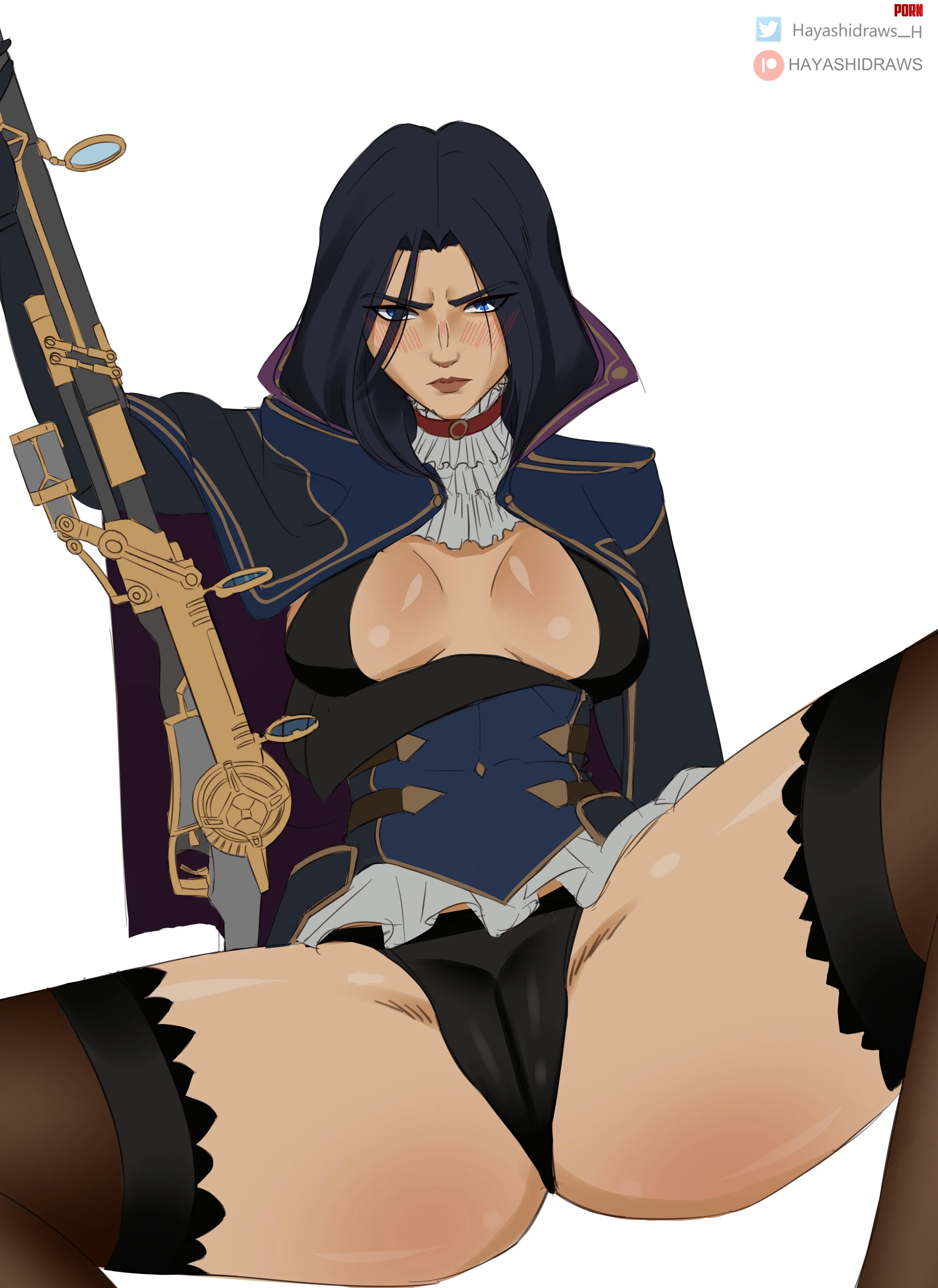 Caitlyns thighs Hayashidraws by Hayashidraws