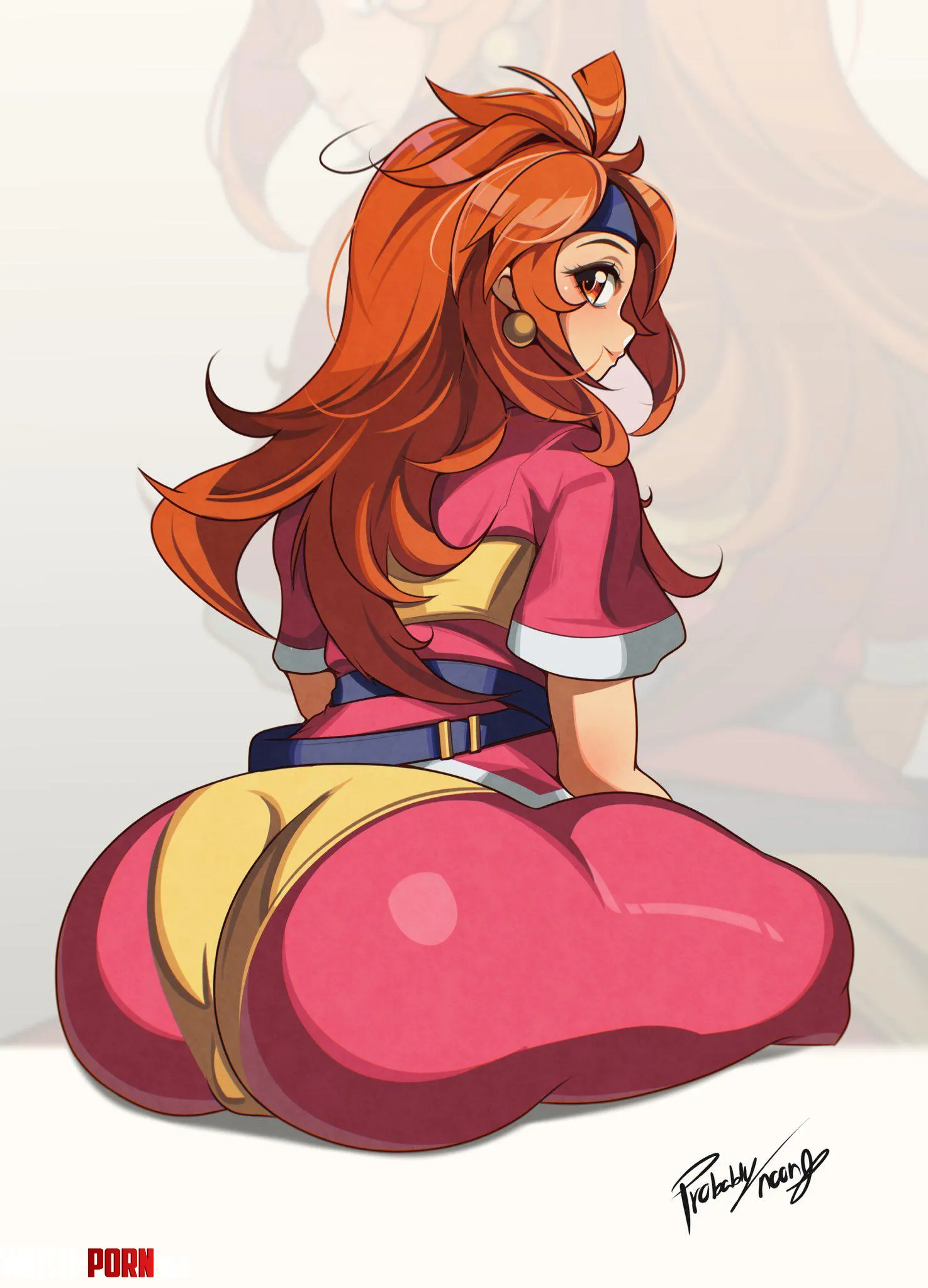 Lina Inverses juicy butt by LafterMastr