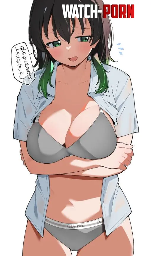 Busty Takasaki Yu wearing ck liz piyoko piyop by spicydollxo