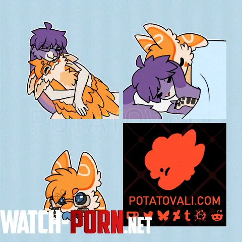 Sticker commission for Jere Art by me by Potatovali