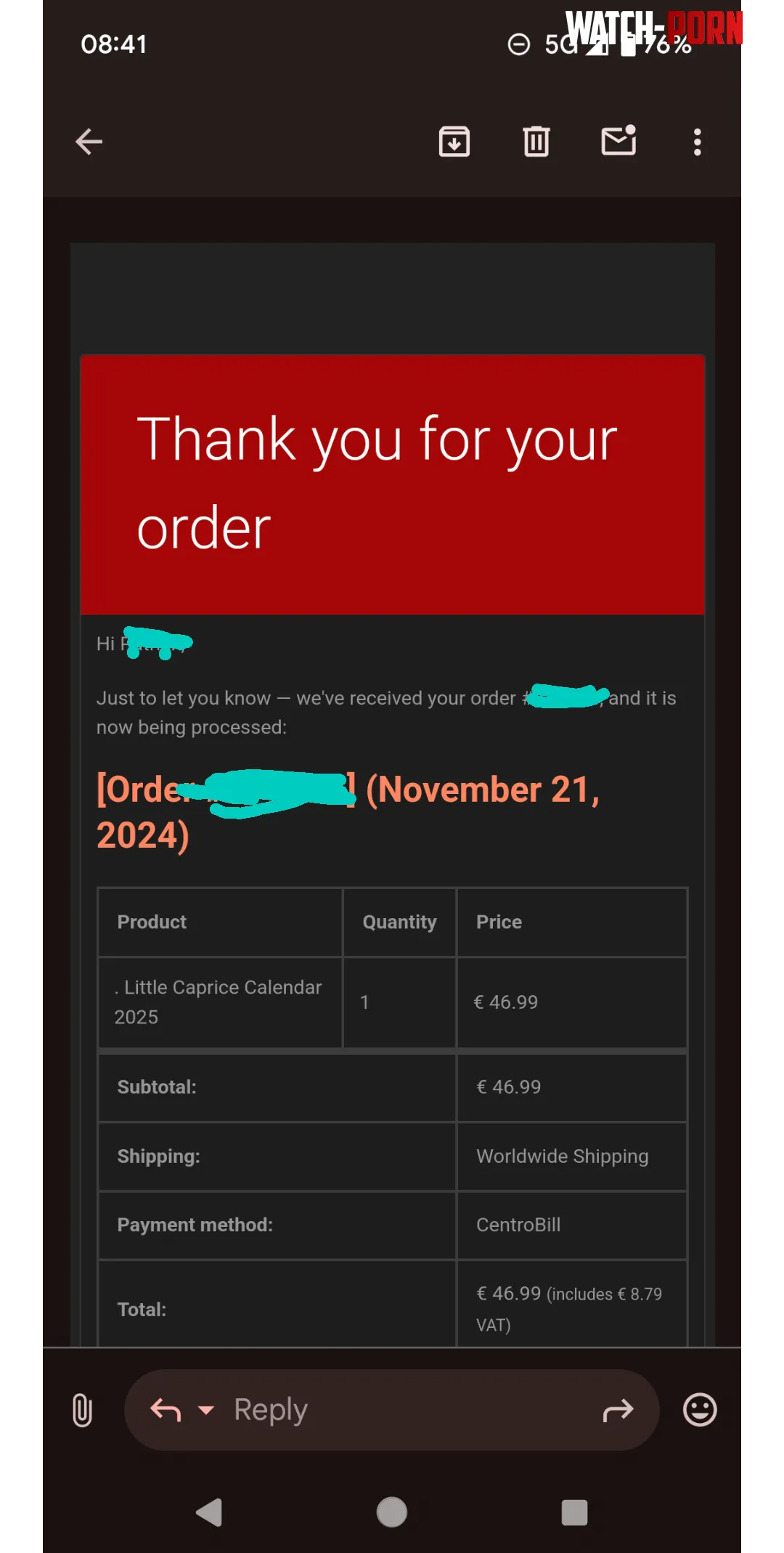 Anyone else go for the calendar for 2025   by padyirishman