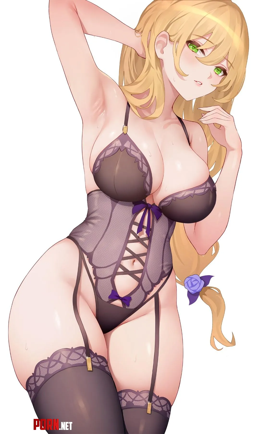 Lisa Secon on Pixiv Genshin Impact by TheDerpSpoon