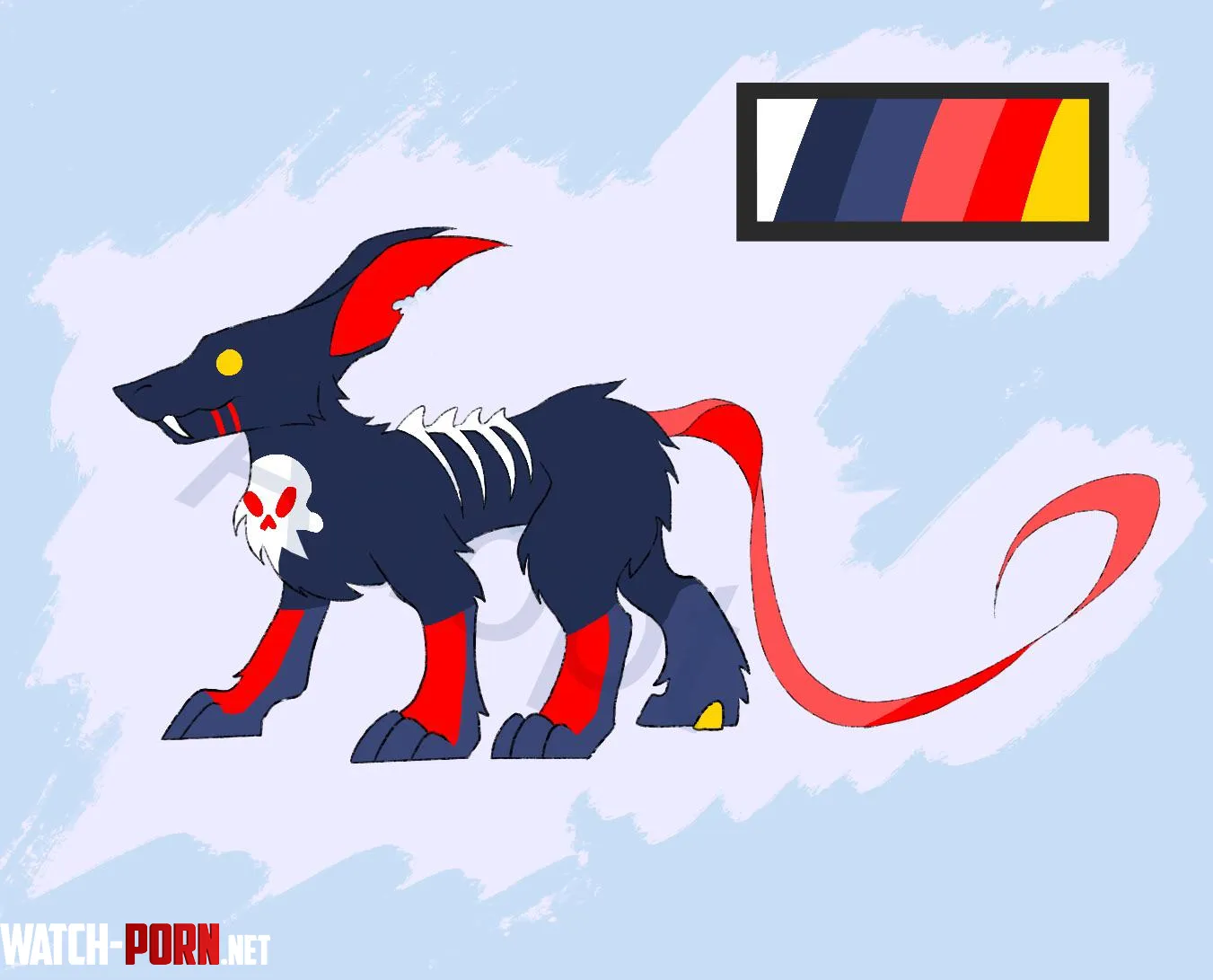 I just love drawing such creature adoptable by Suziii_vj