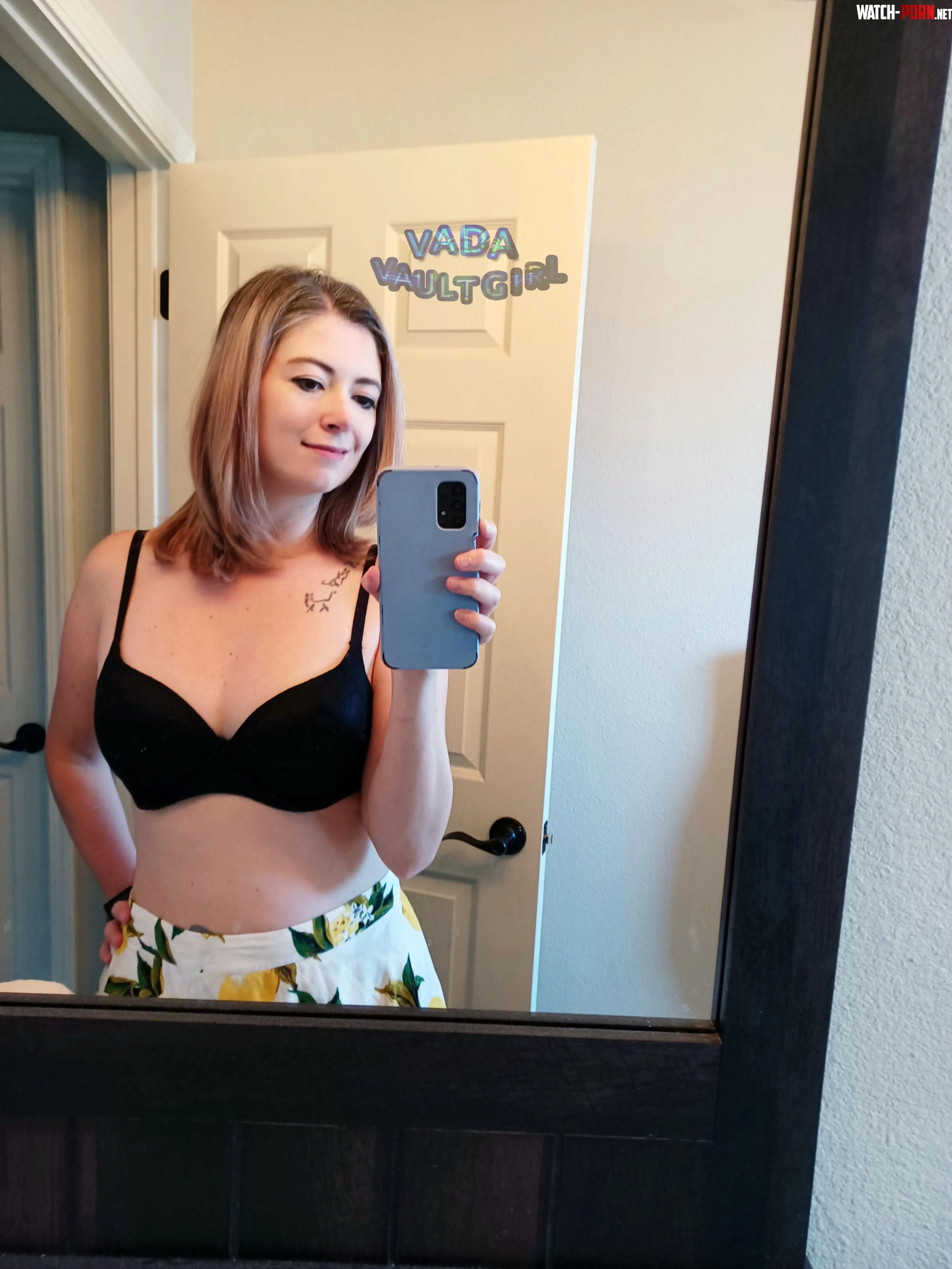 Mirror smiles  by Vada_Vaultgirl